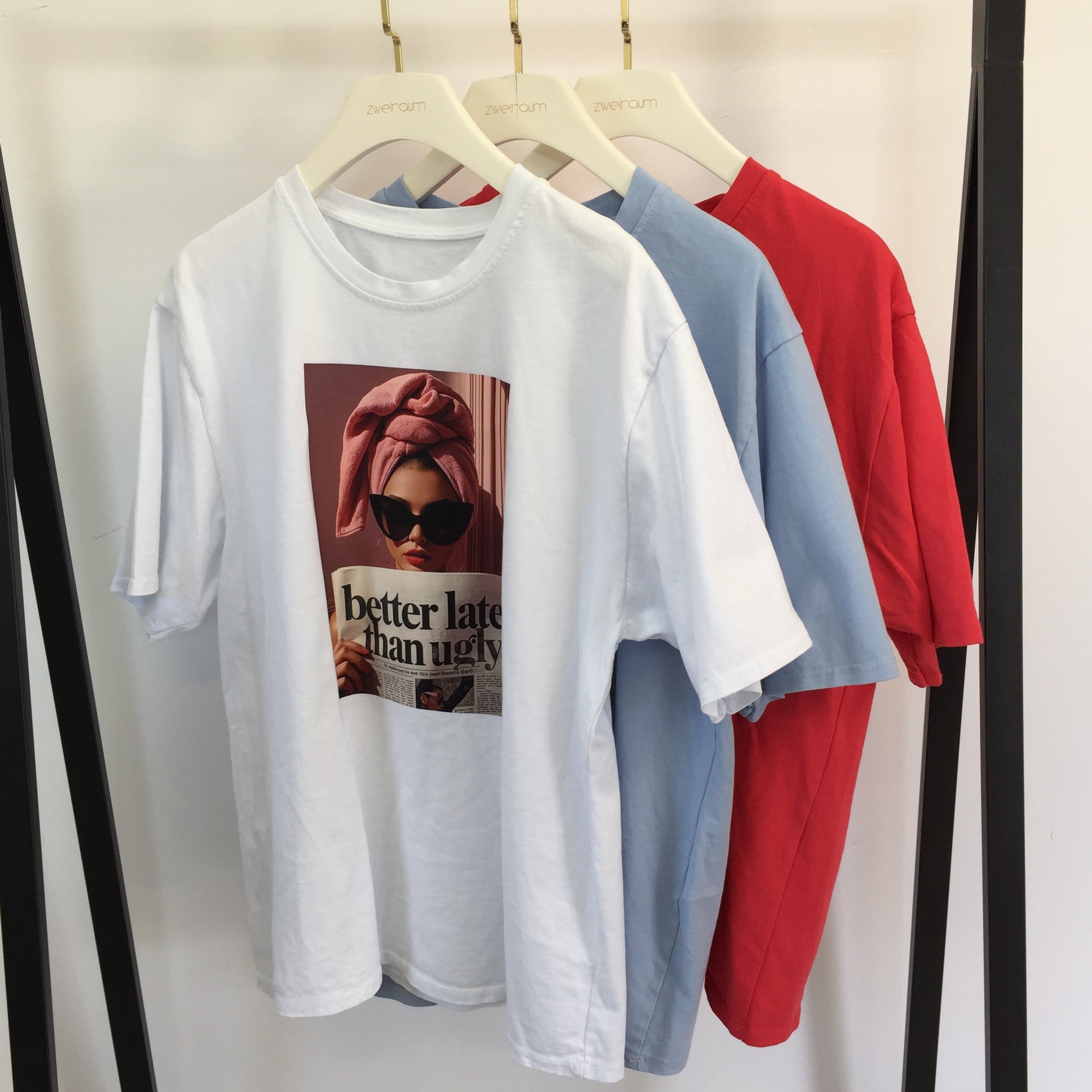 T-Shirt Illustration Better Late