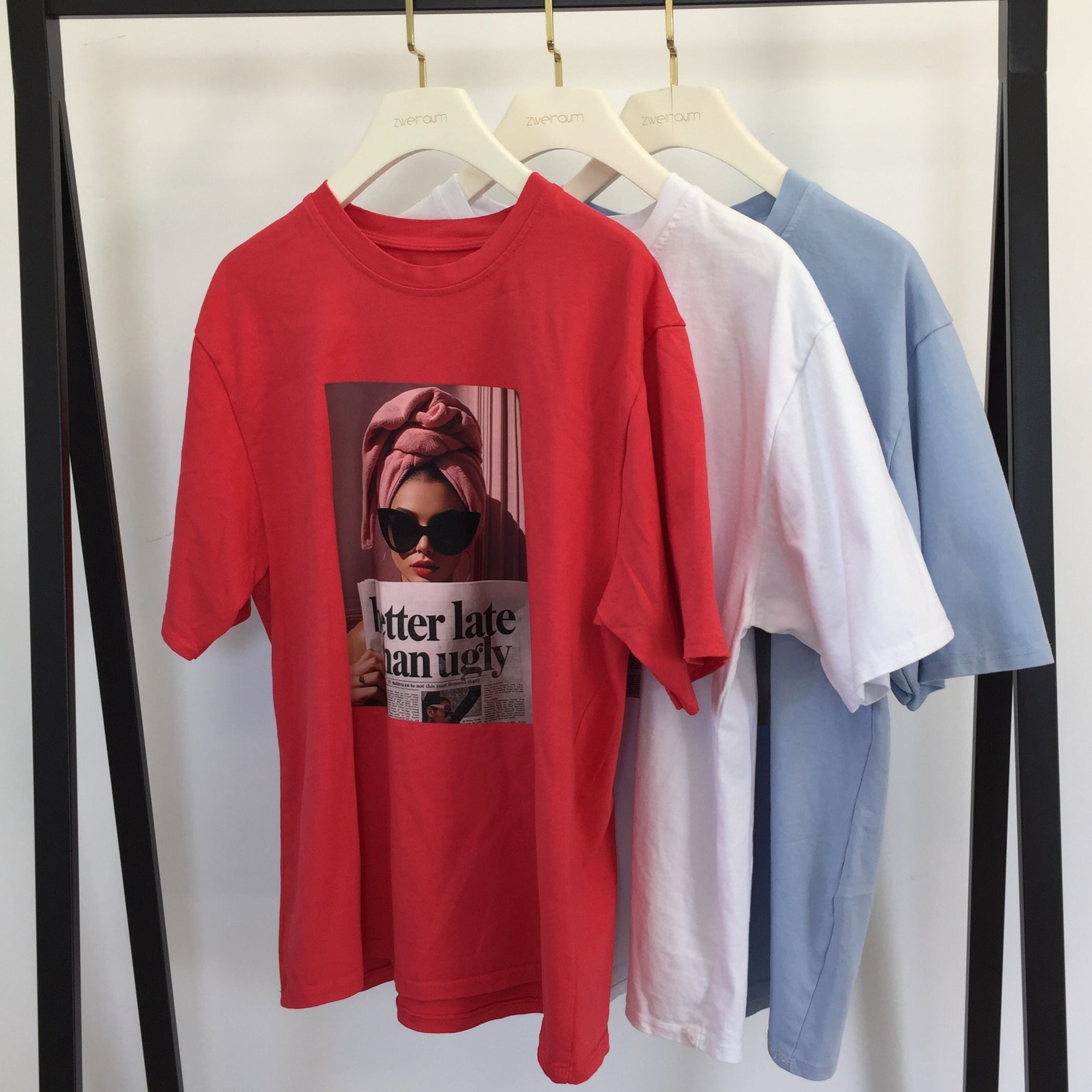 T-Shirt Illustration Better Late