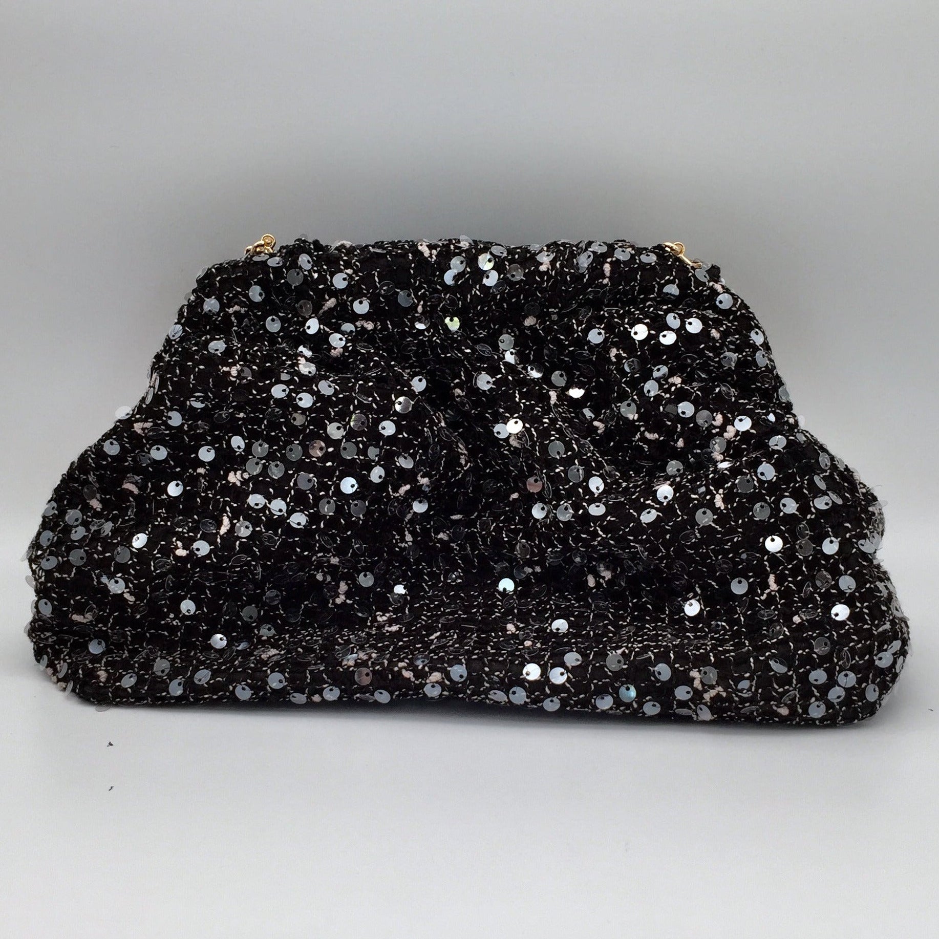 Clutch Pailletten Tasche