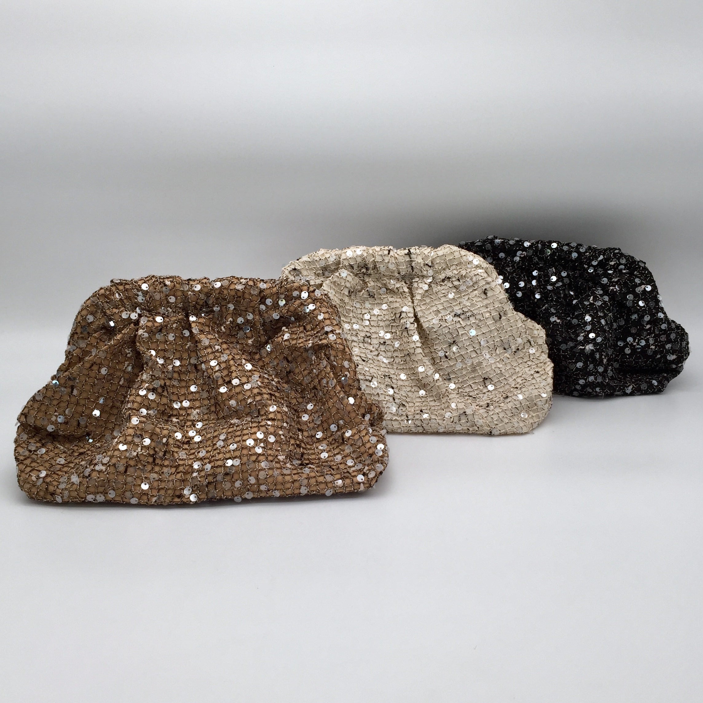 Clutch Pailletten Tasche
