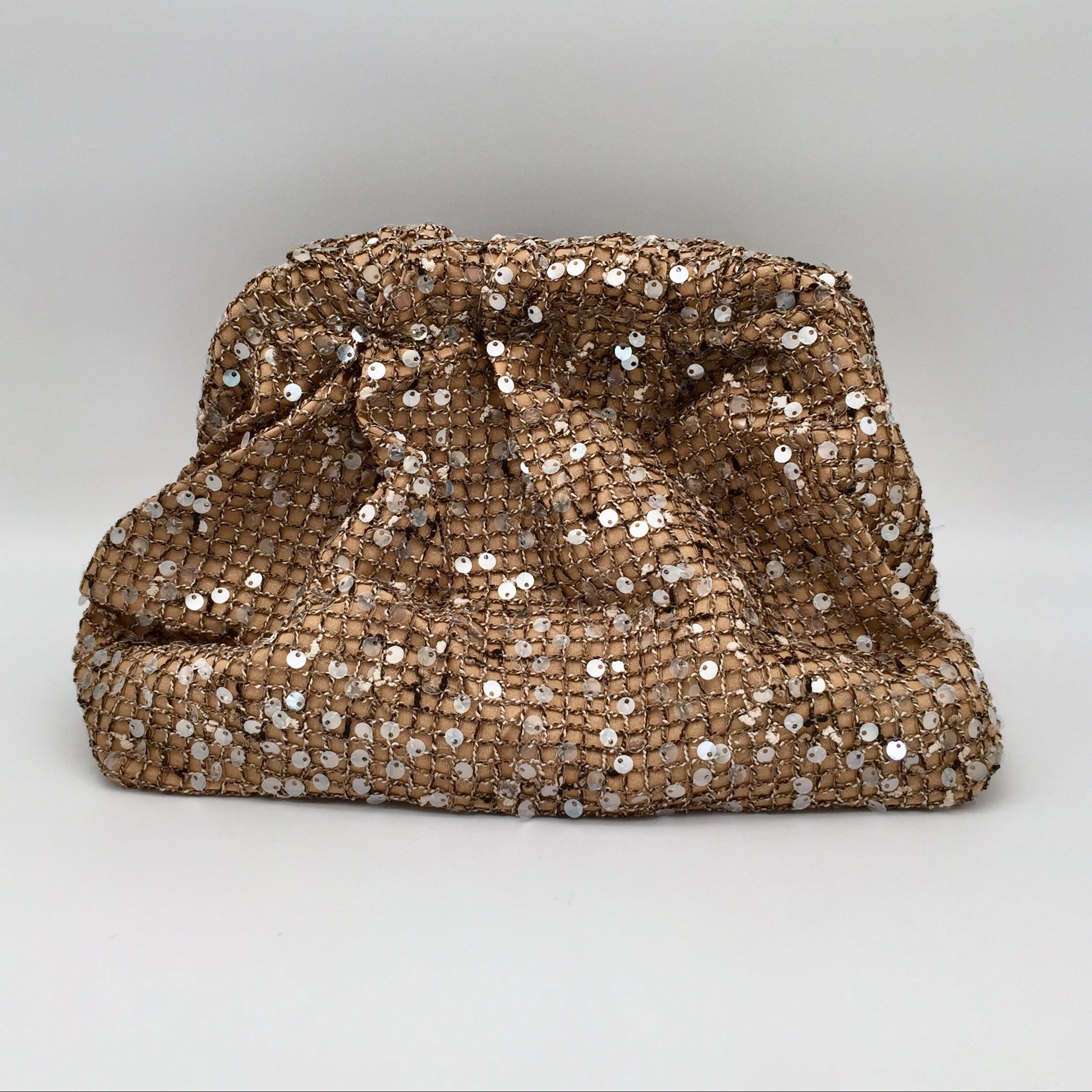 Clutch Pailletten Tasche