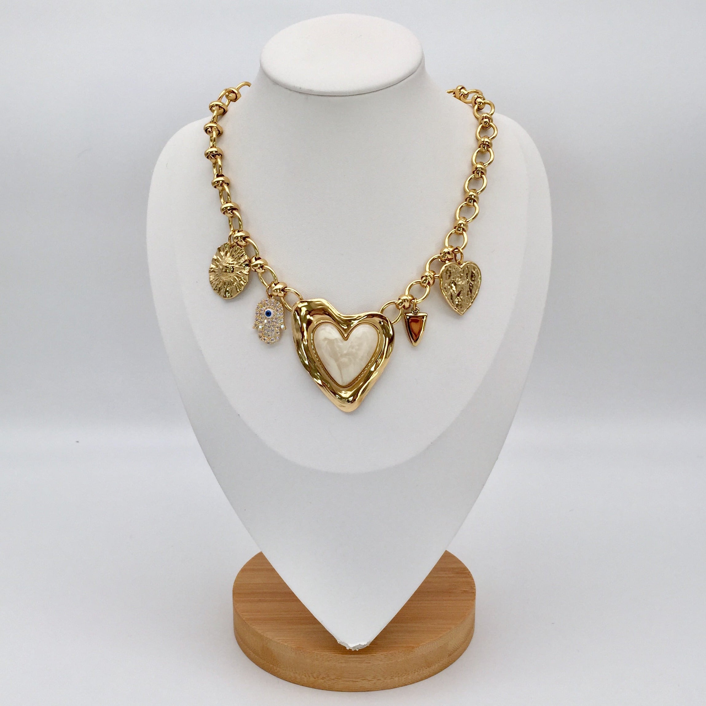 Kette Charms Big Heart