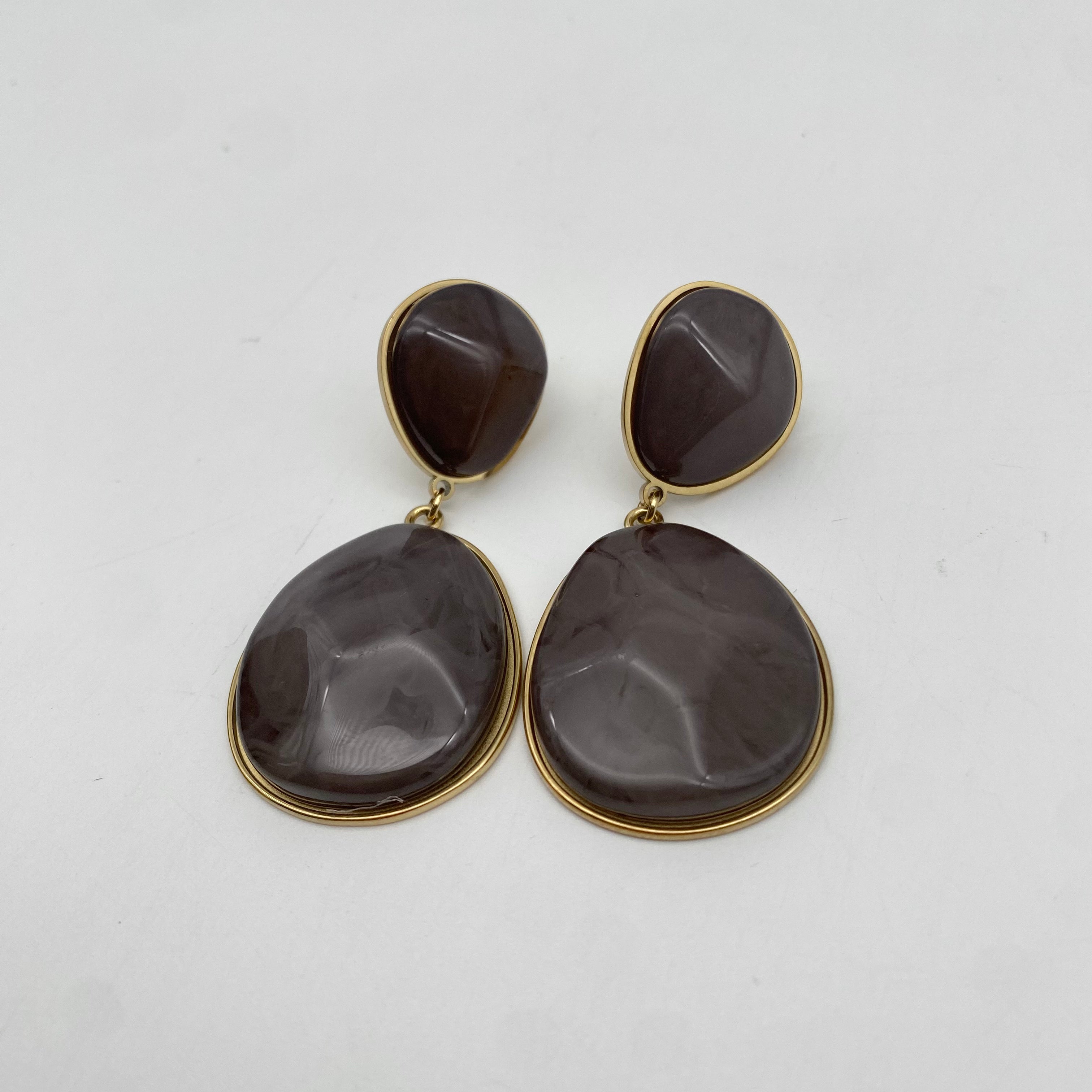 Ohrringe Double Stone