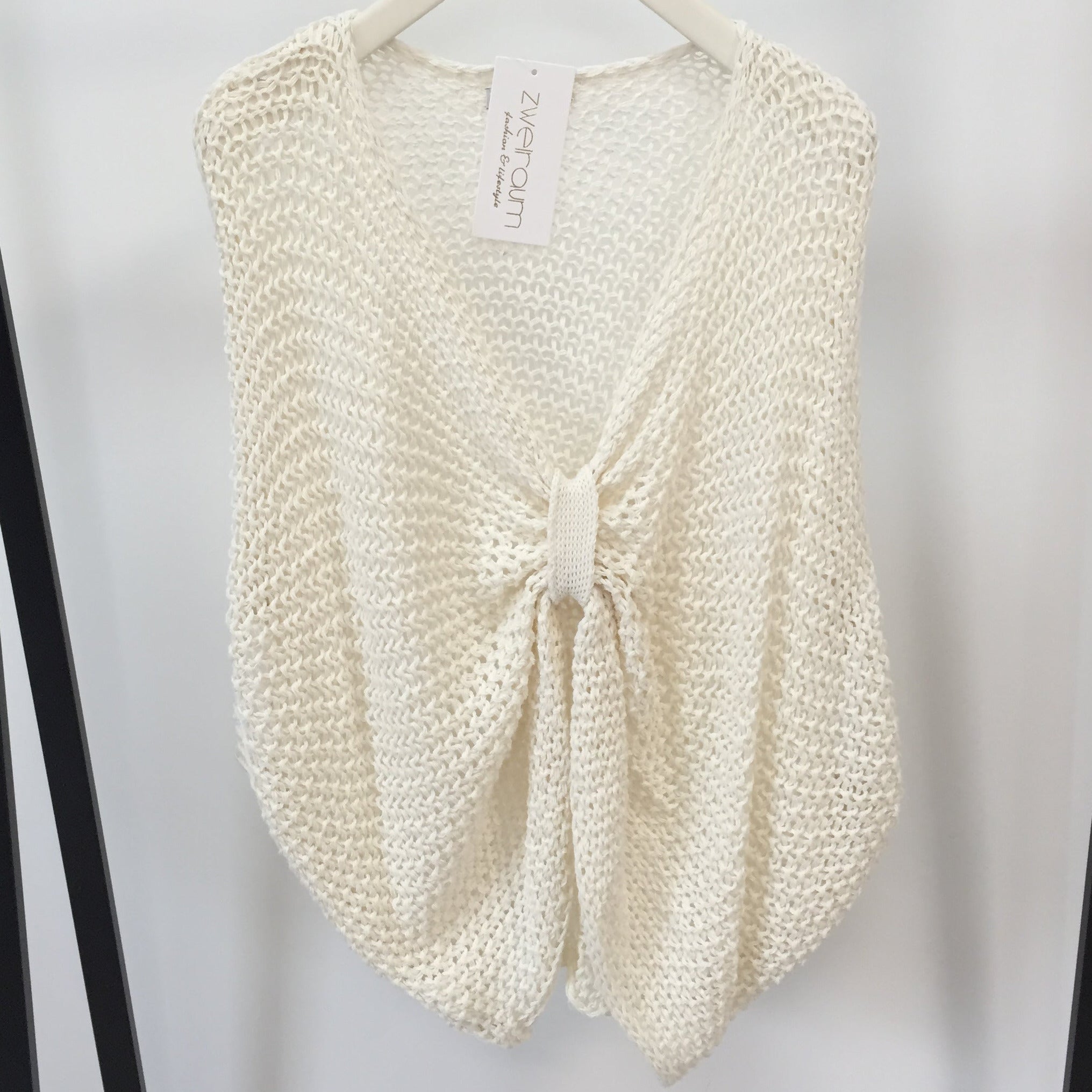Schleifen Pulli Loose Strick