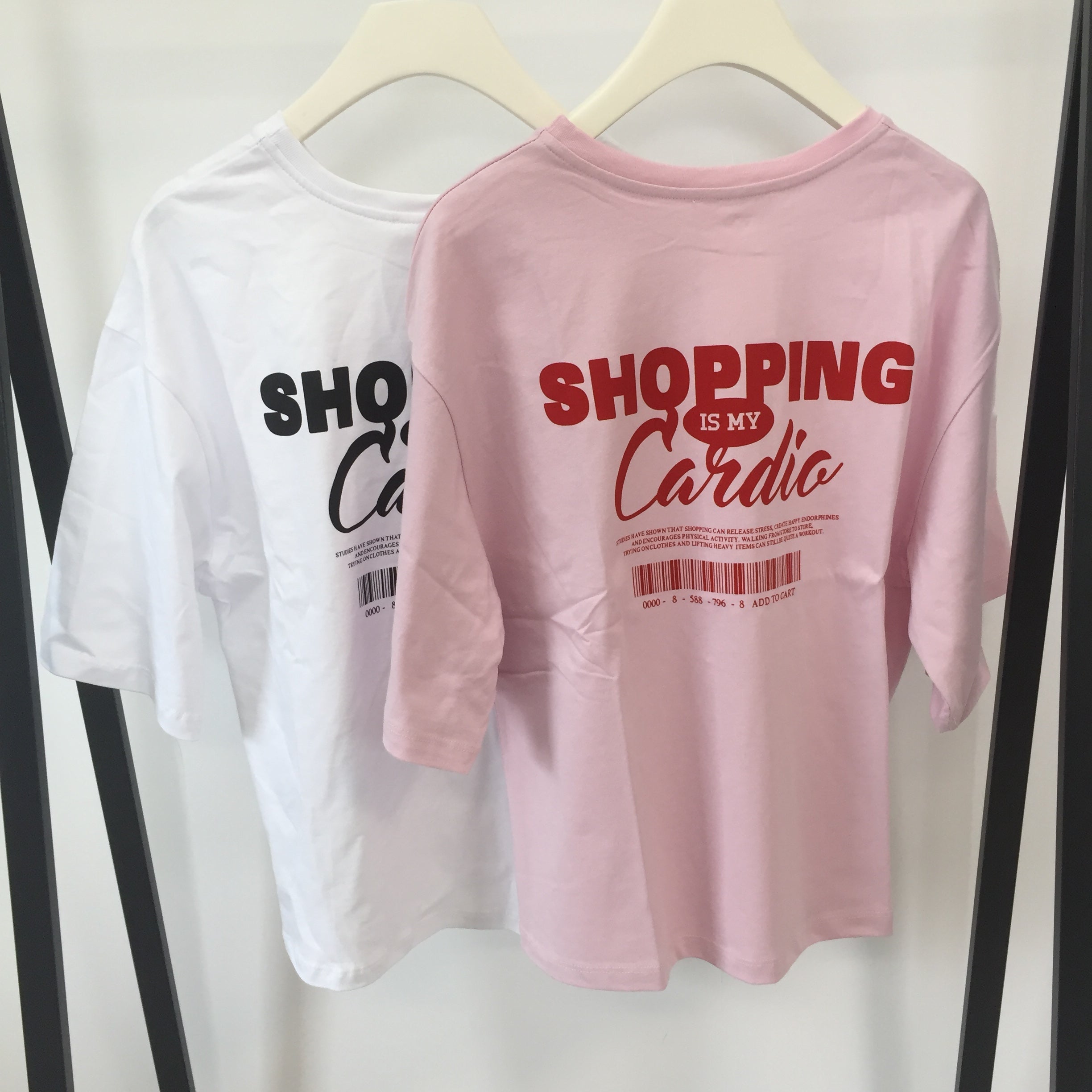 T-Shirt Backprint Shopping