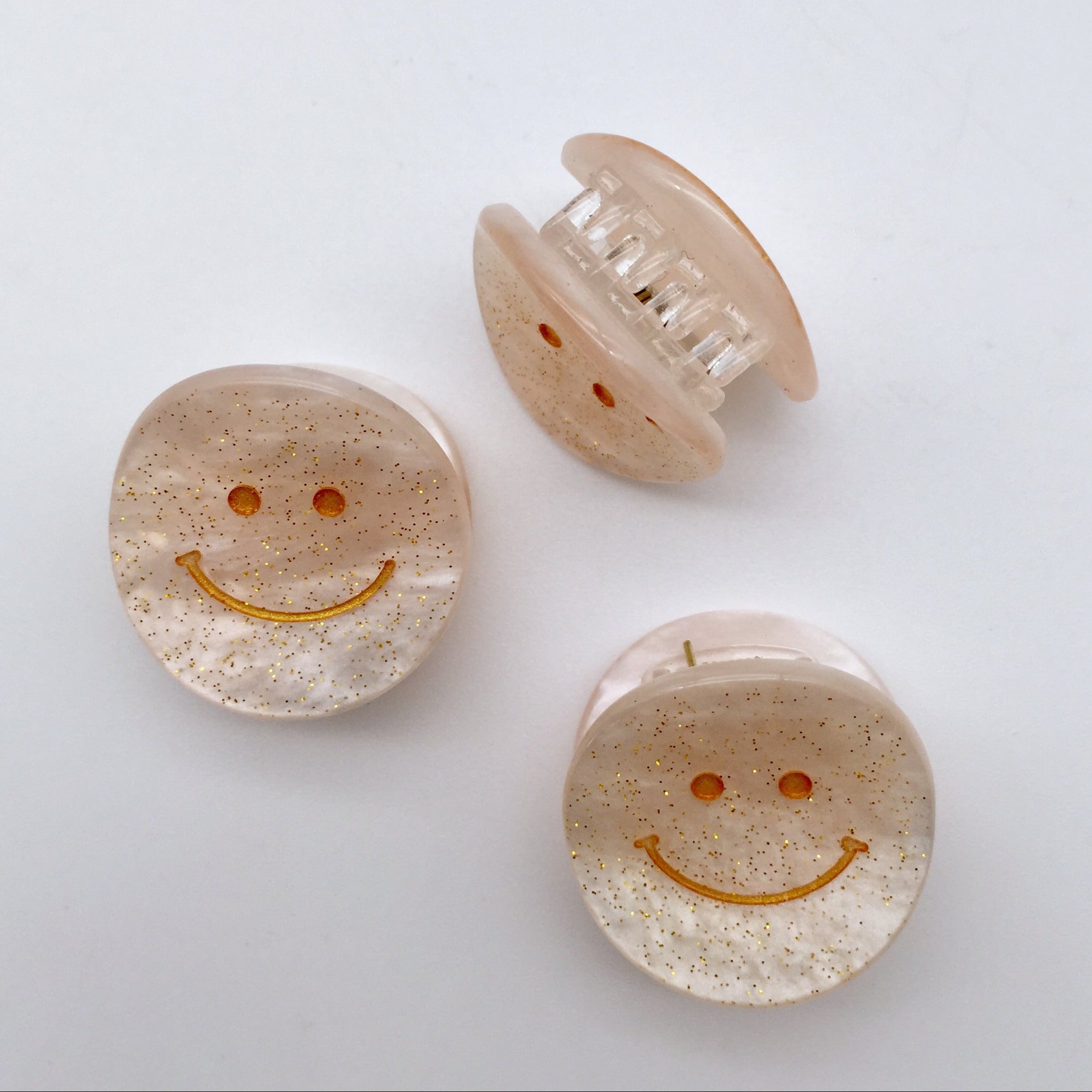 Mini Klammern Smiley