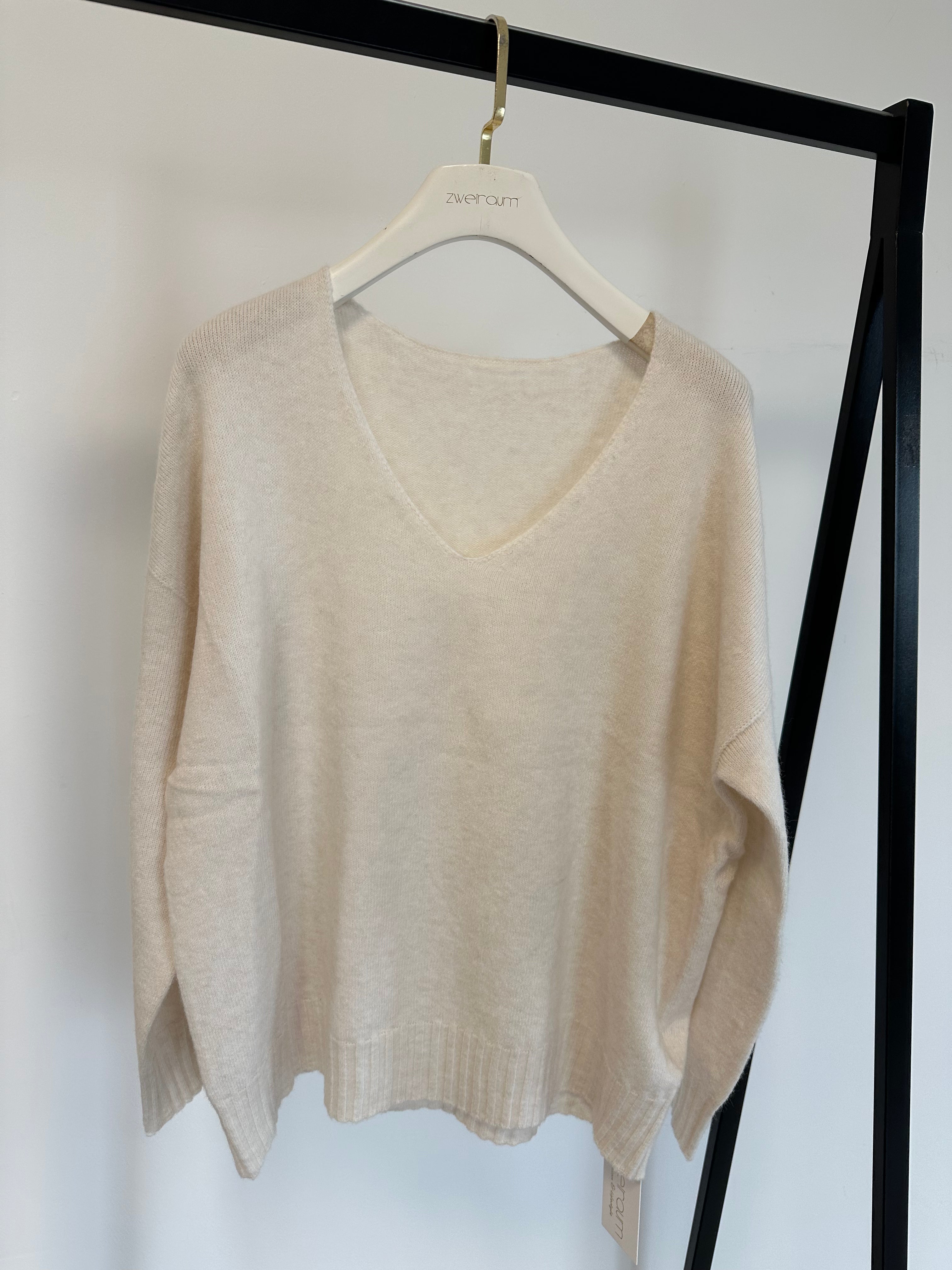 Midi Pulli V-Neck