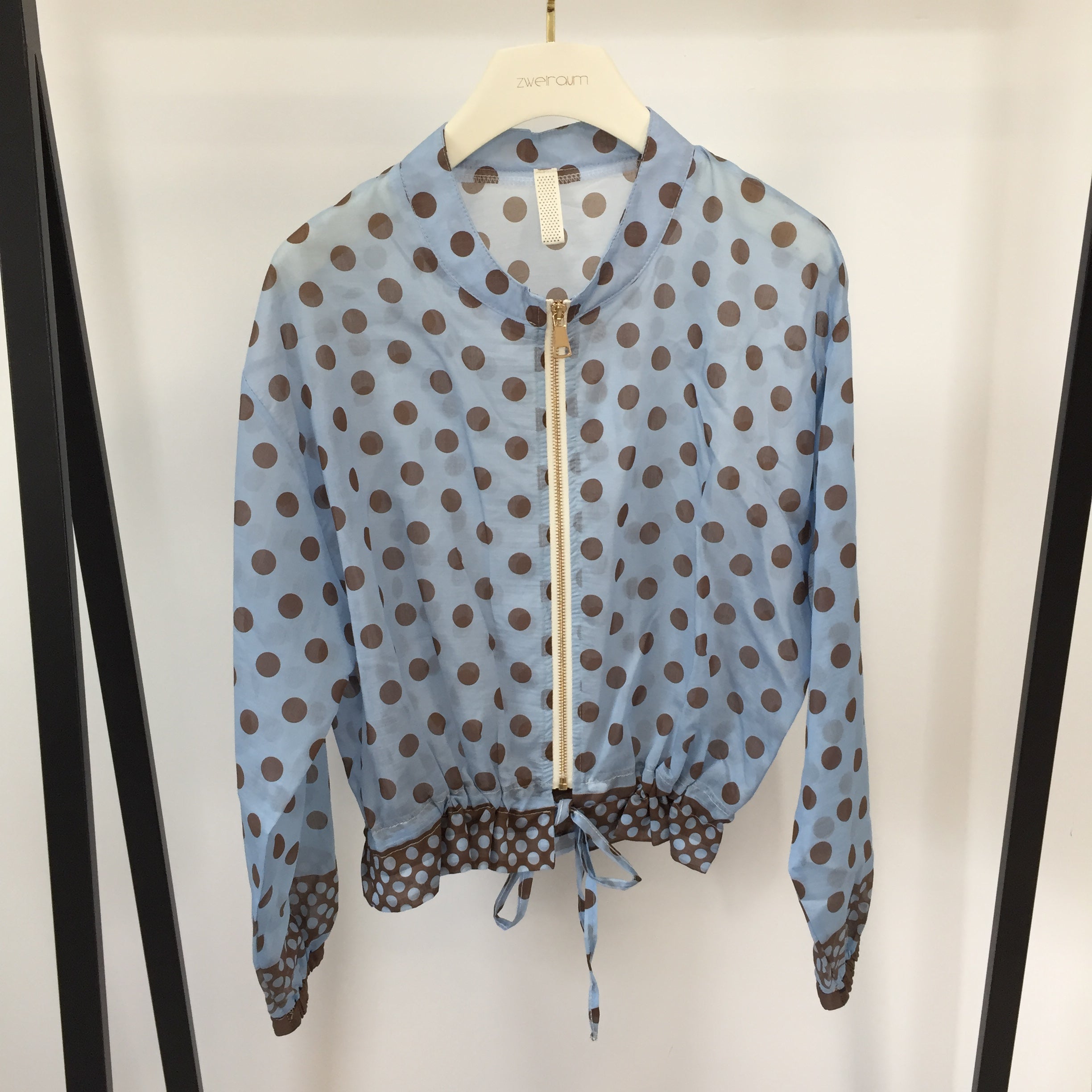 Sheer Polkadot Jacke