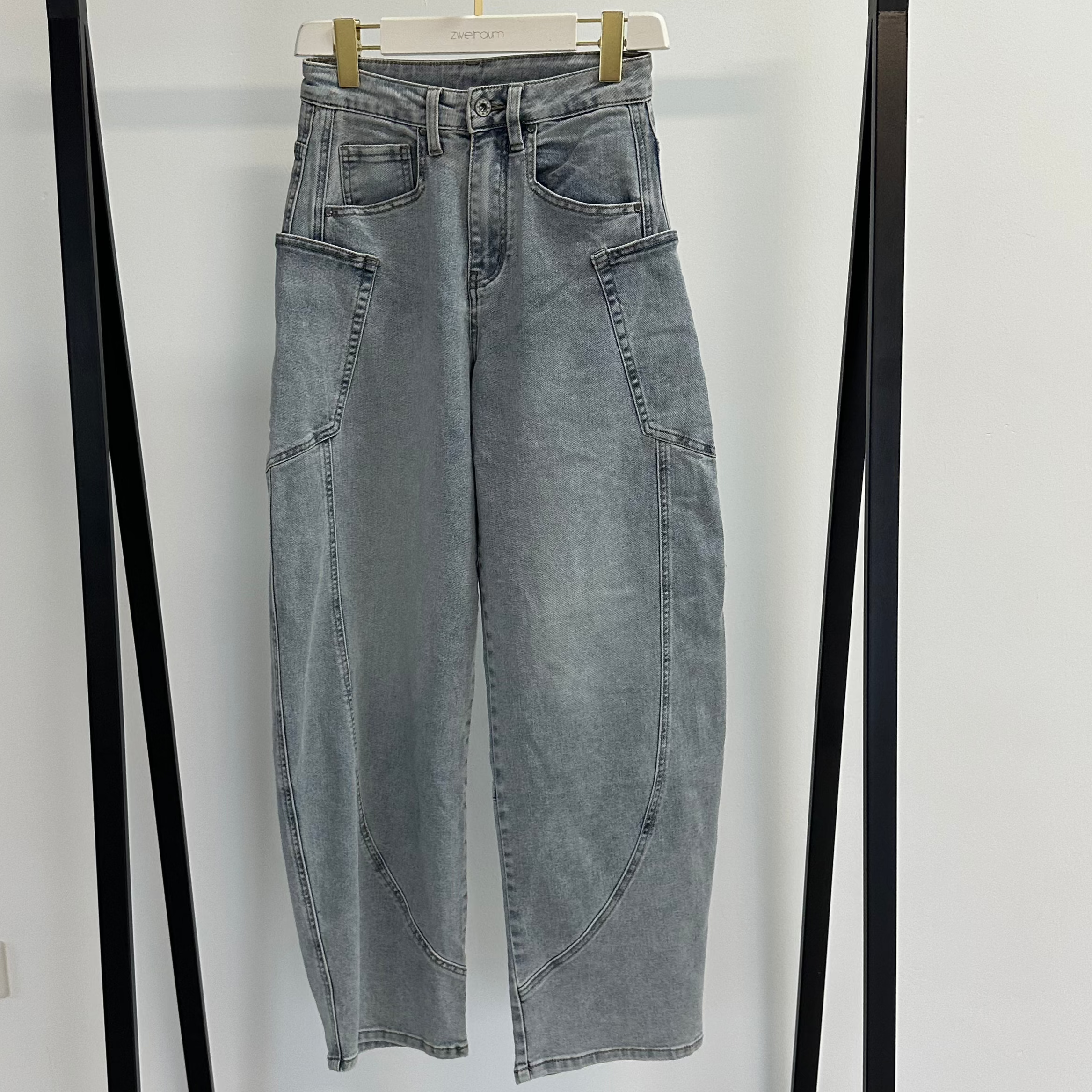 Jeans Seam Side Pocket