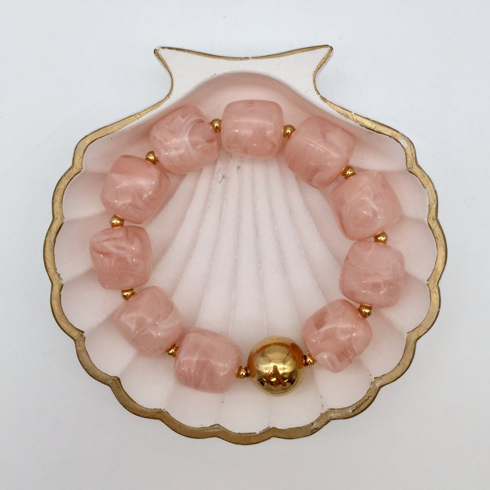 Armband Statement Golden Pearl