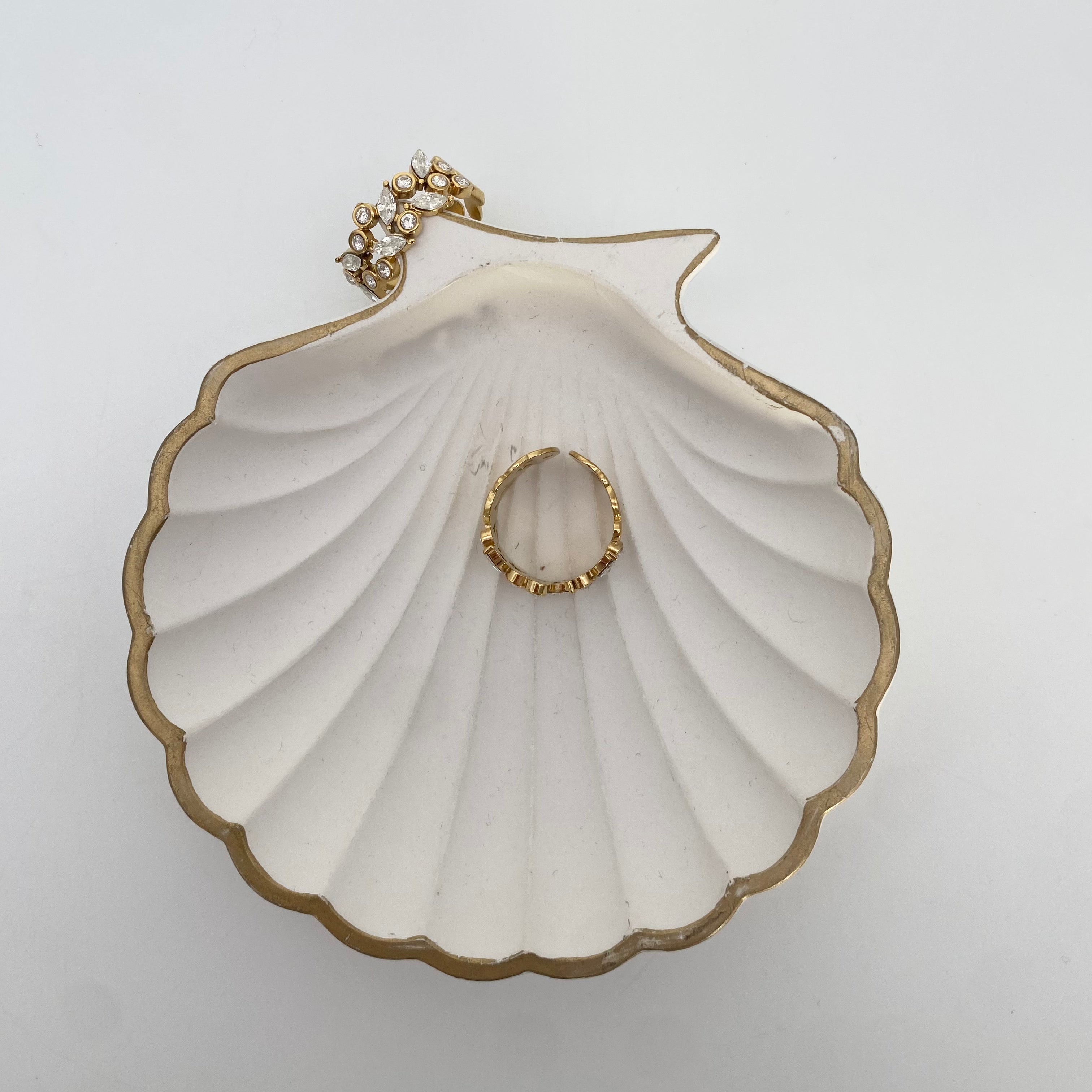 Ring Sparkling Leaves