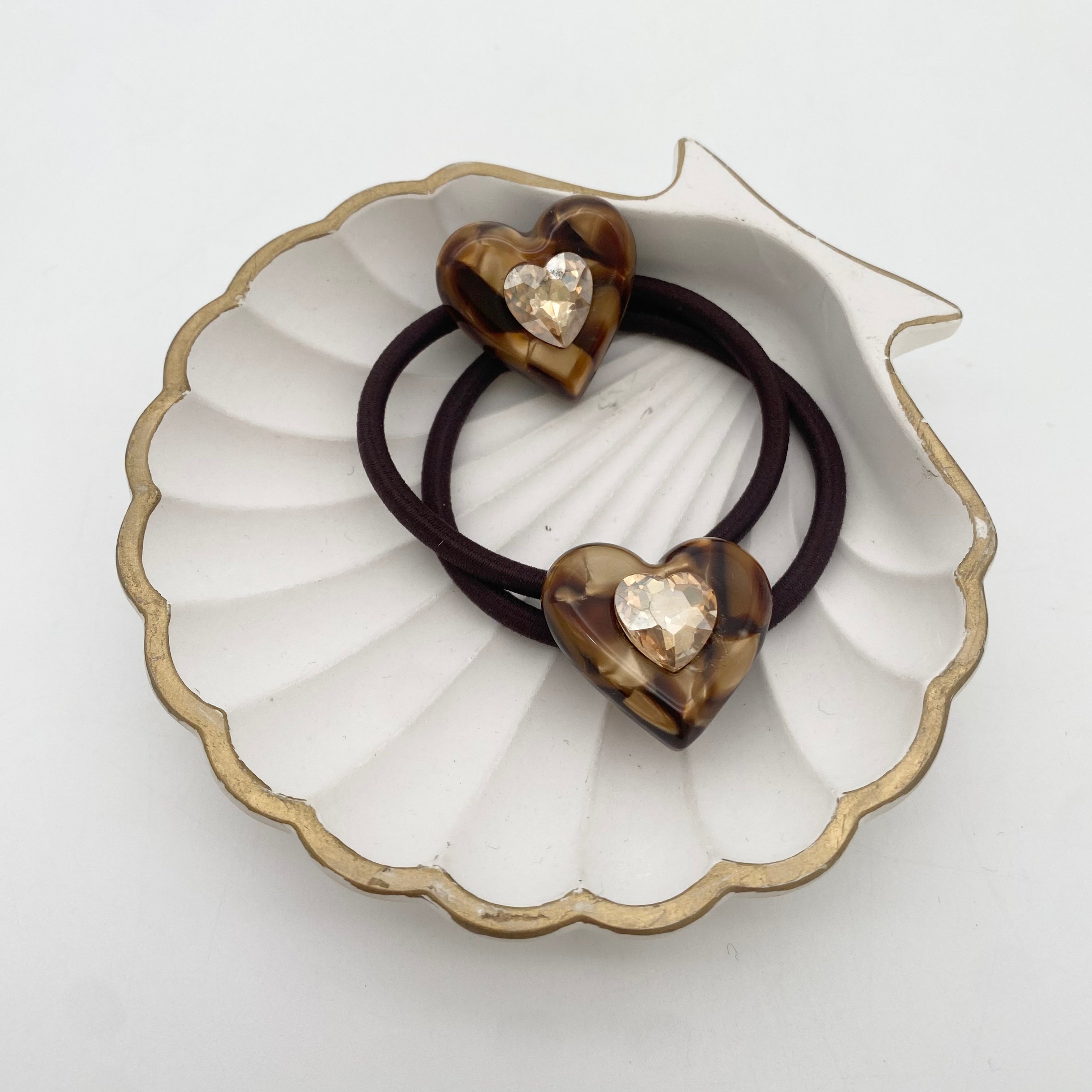 Haargummi Sparkling Heart