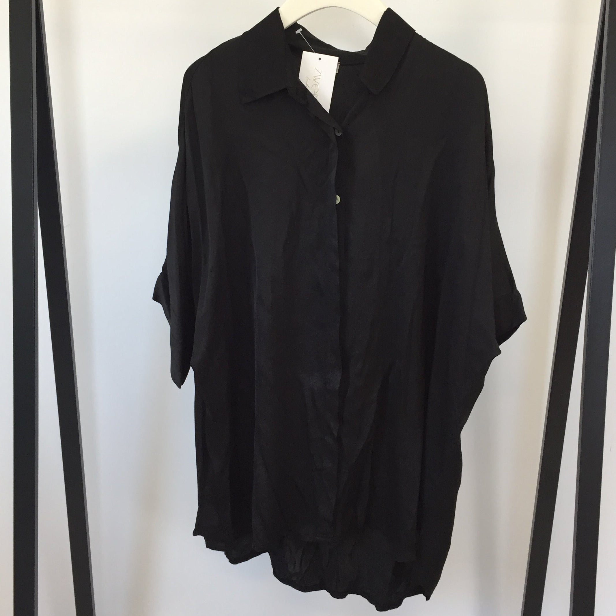 Oversize Bluse Silky