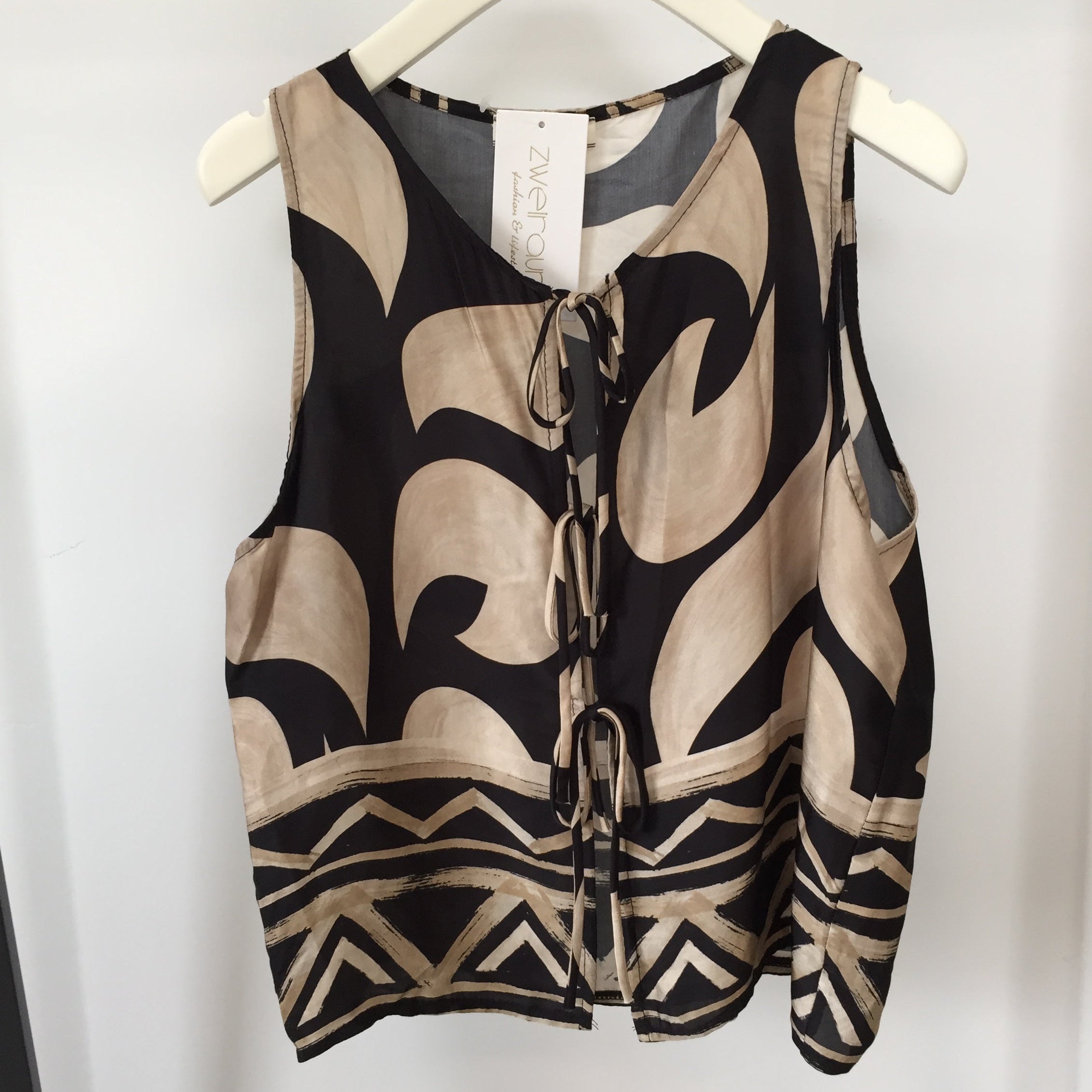 Shirt zum Binden Fine Pattern