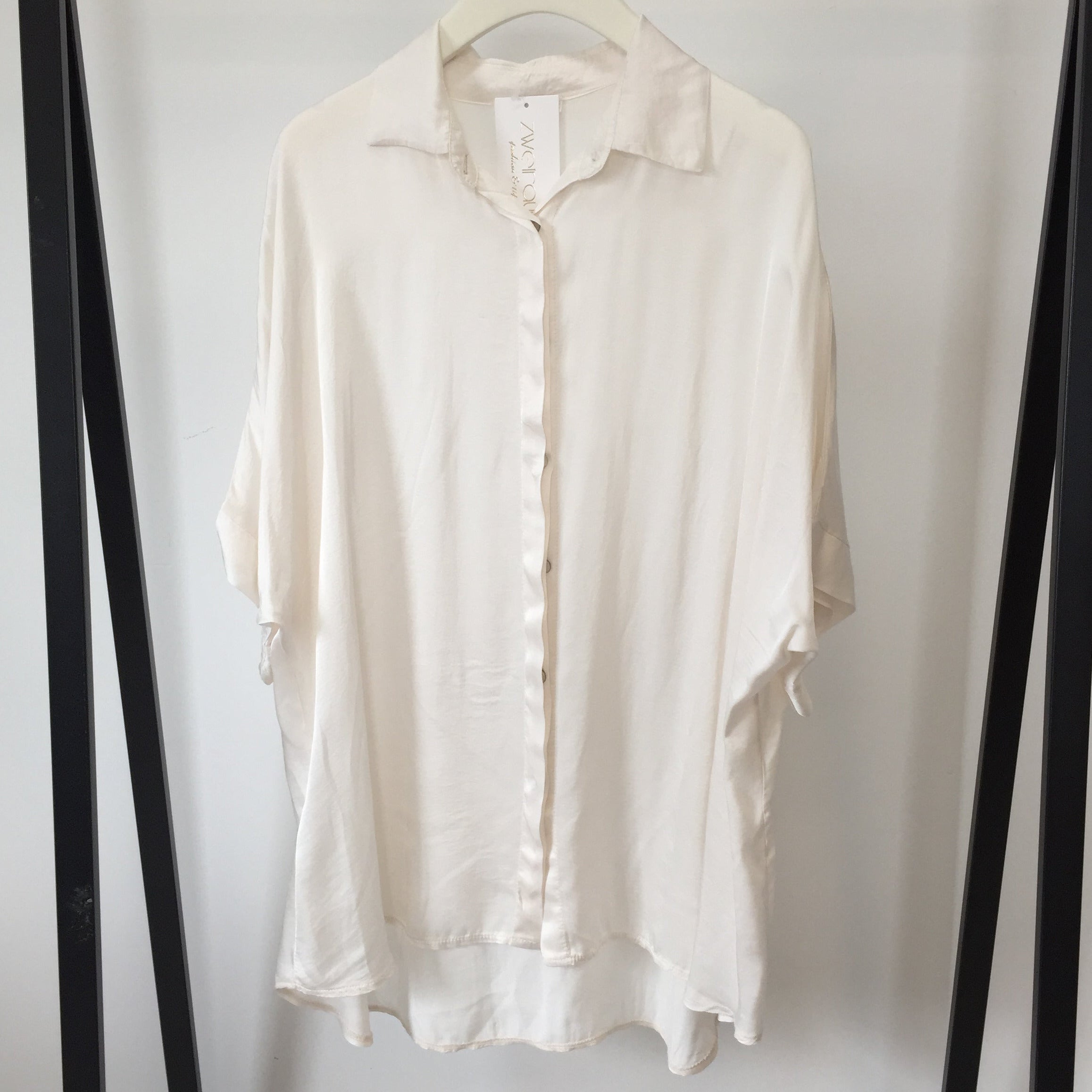 Oversize Bluse Silky