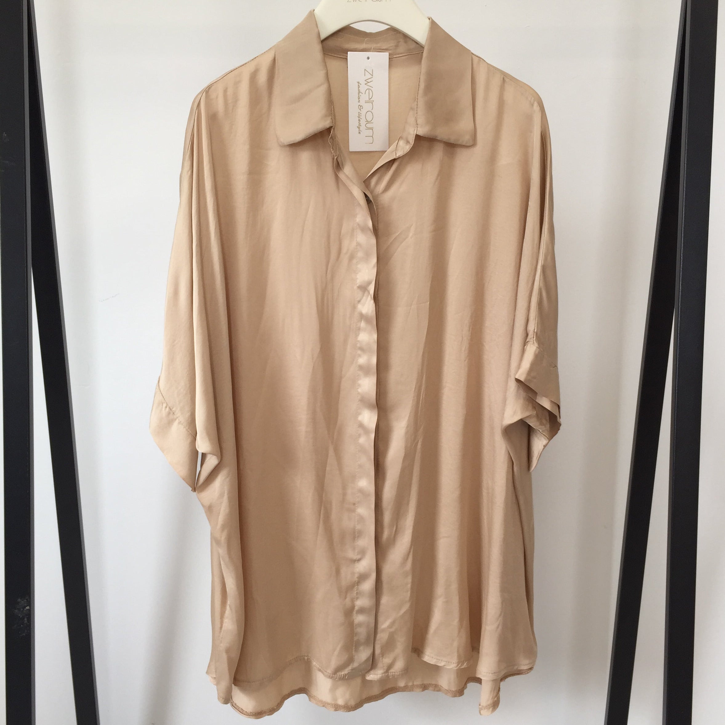 Oversize Bluse Silky