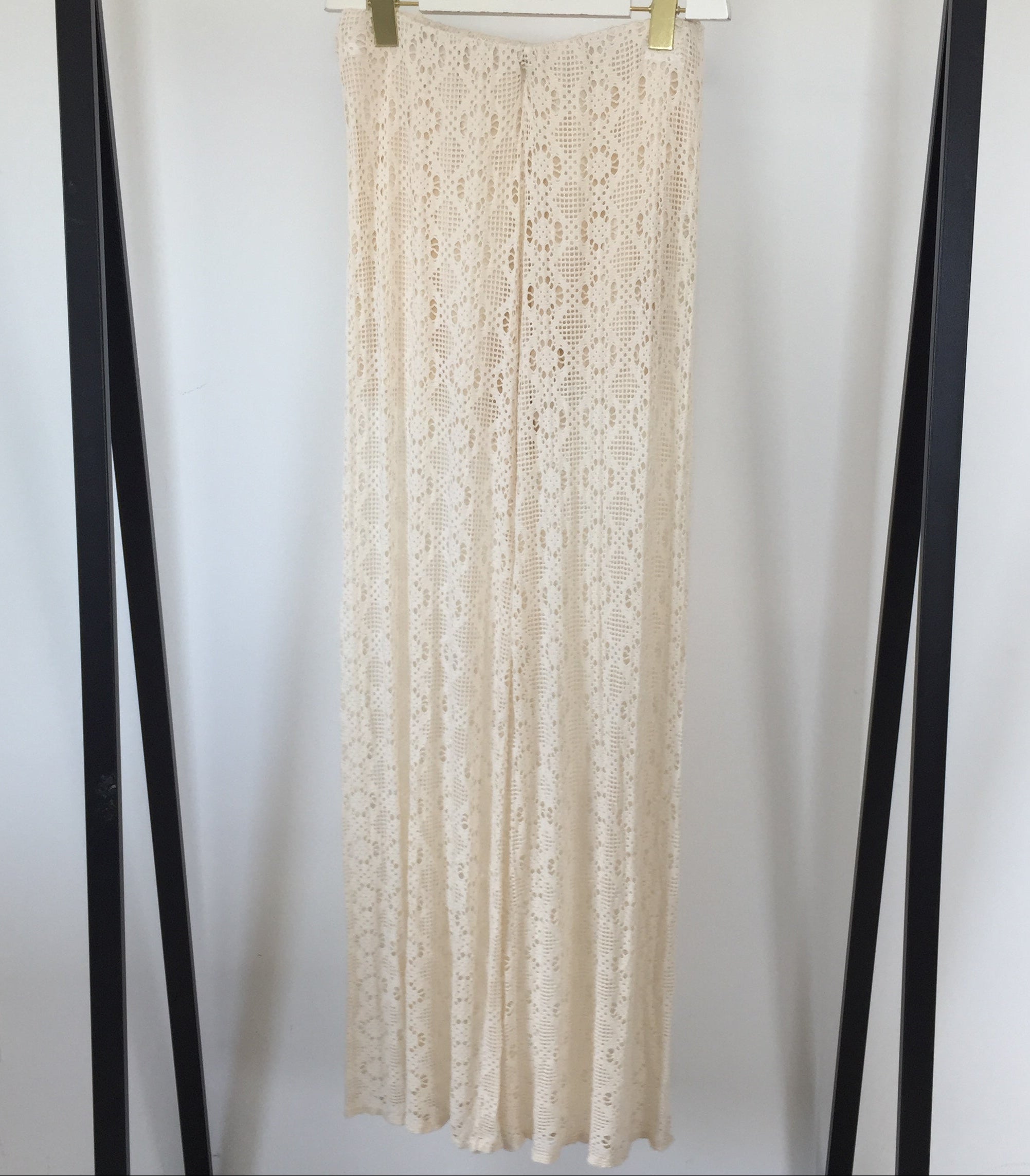 Lace Festival Hose Straight Leg