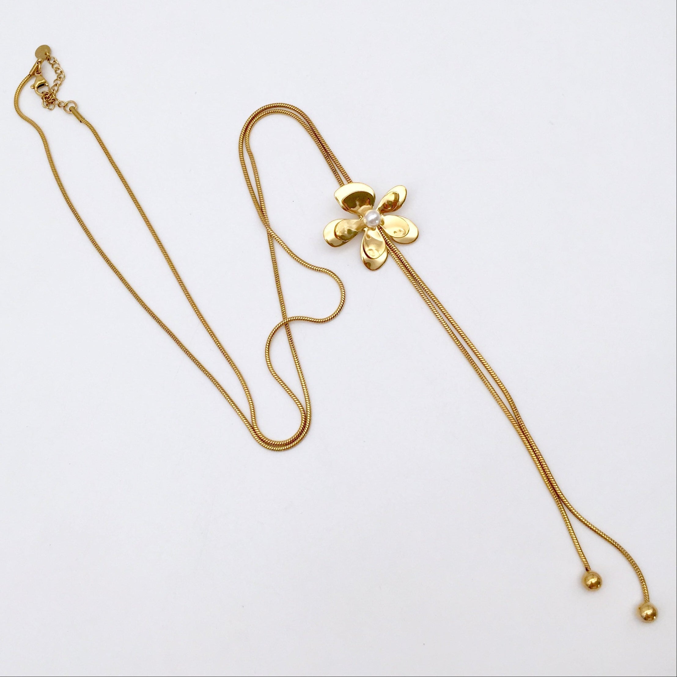 Long Kette Flower