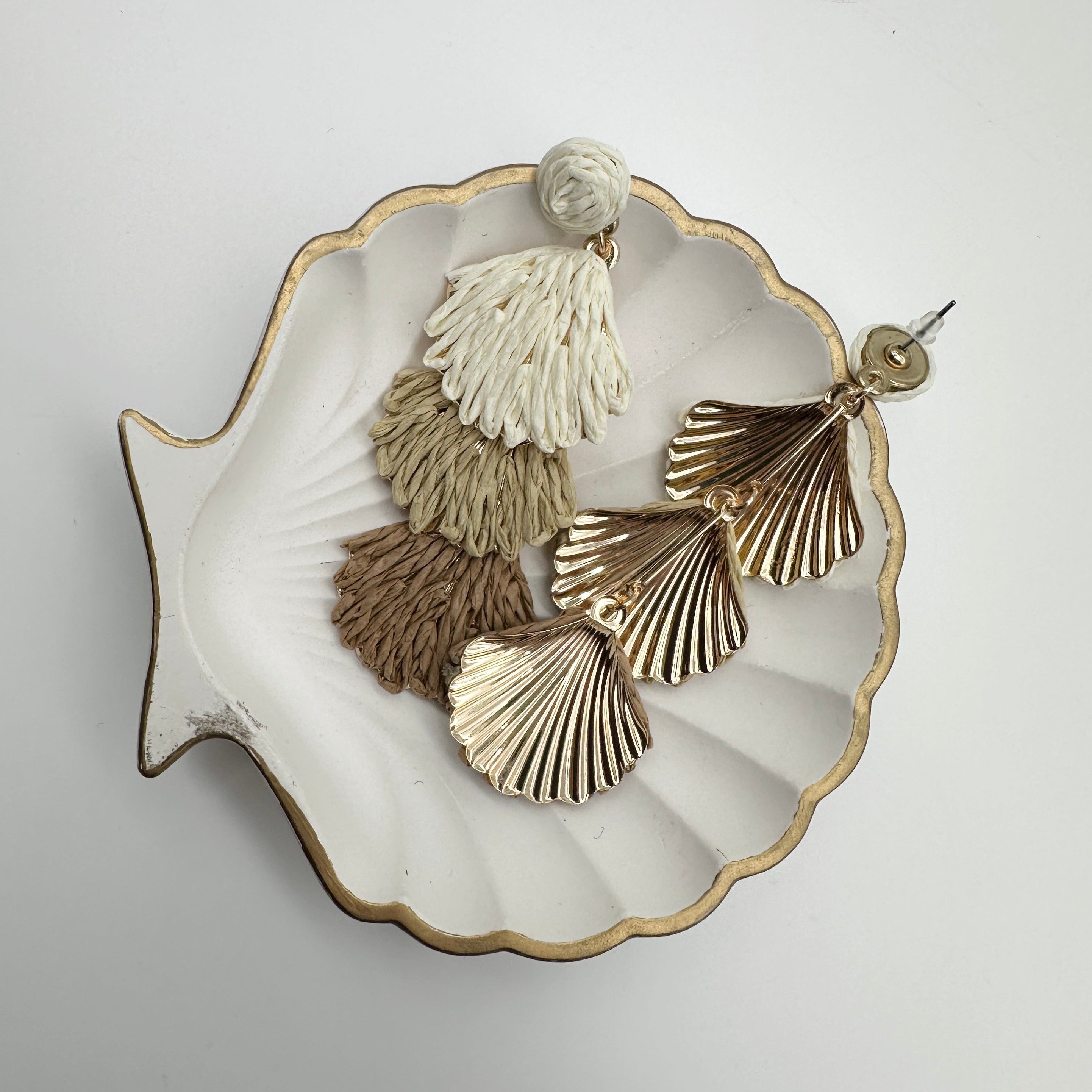 Ohrringe Boho Shell
