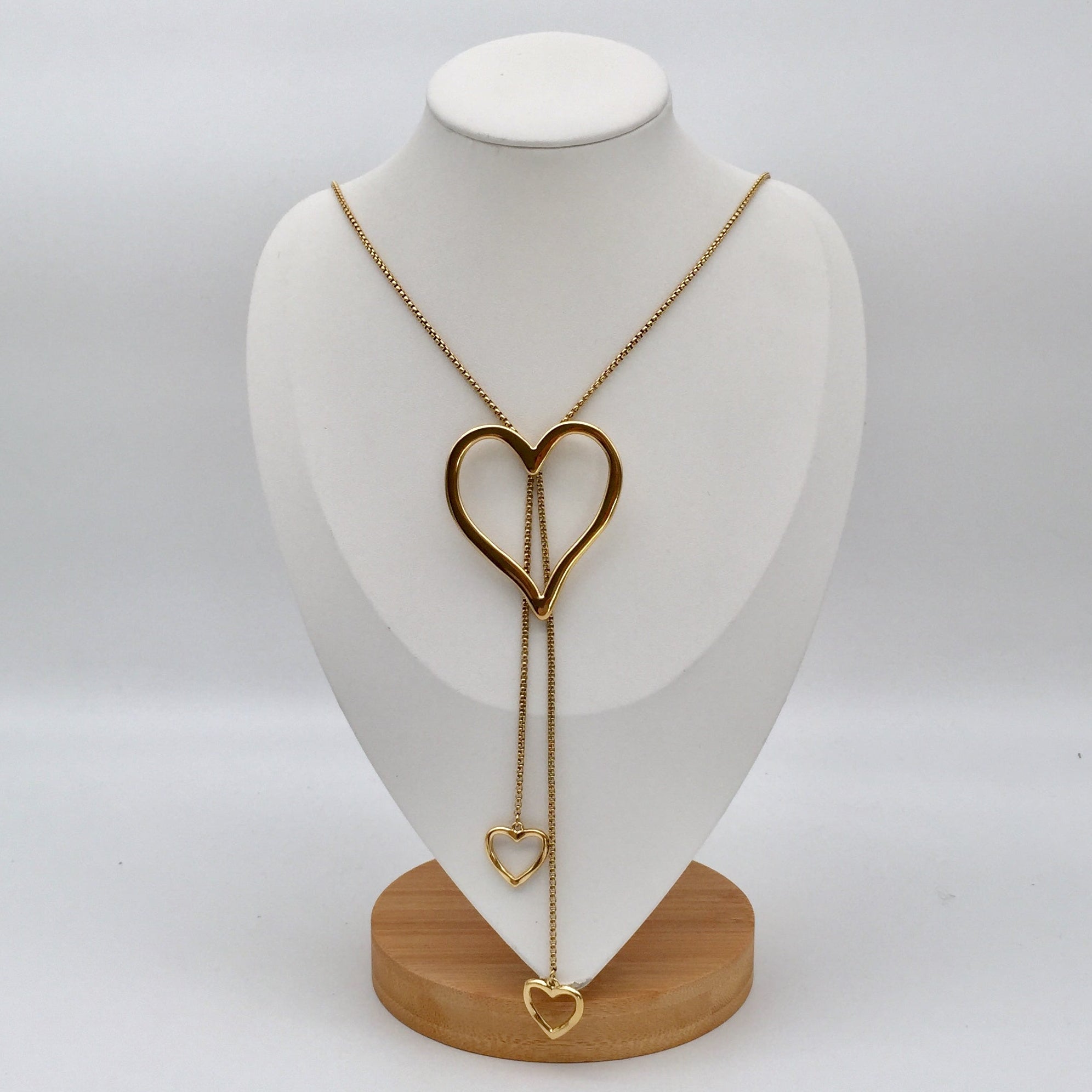 Long Kette Hearts