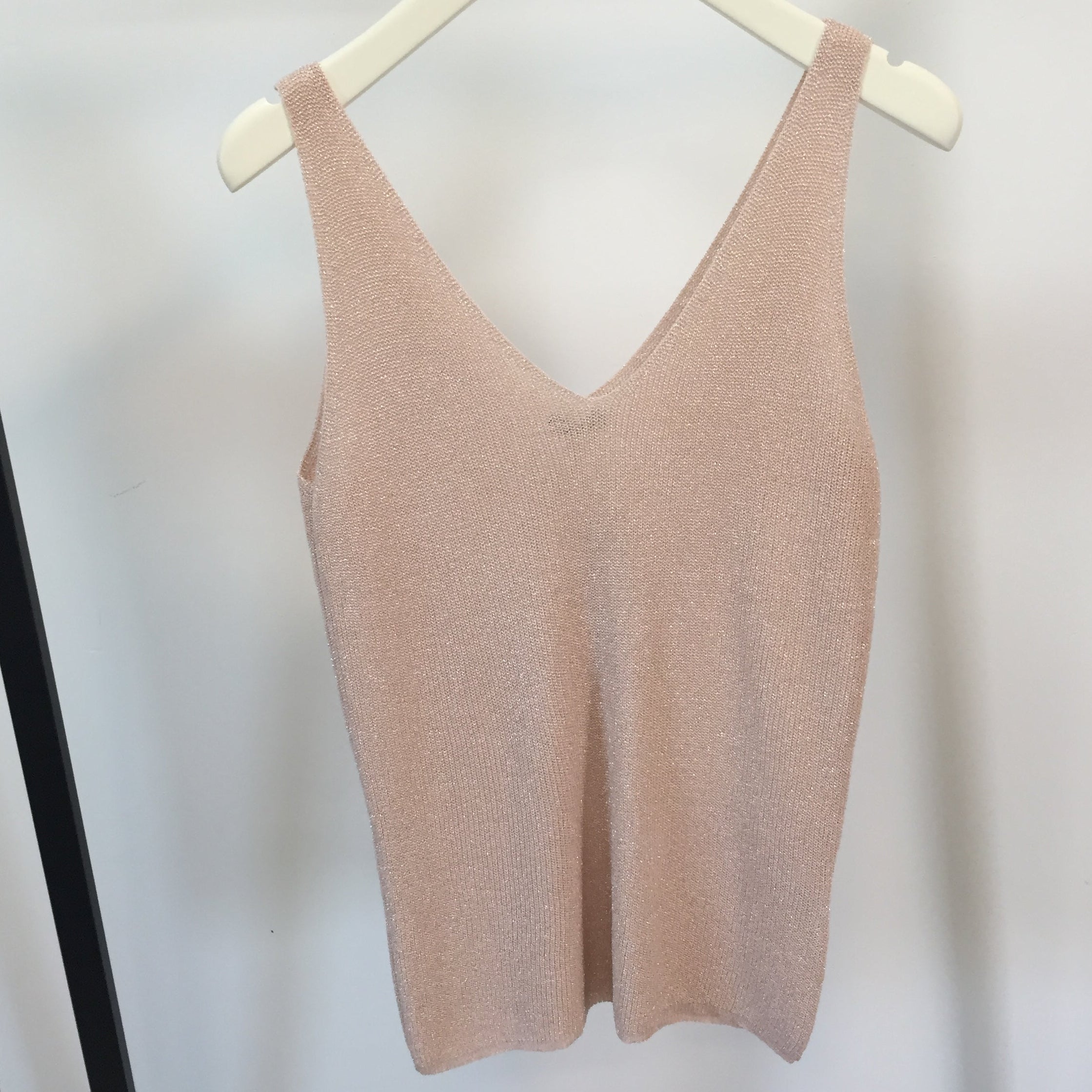 Loose Knit Top Glitter