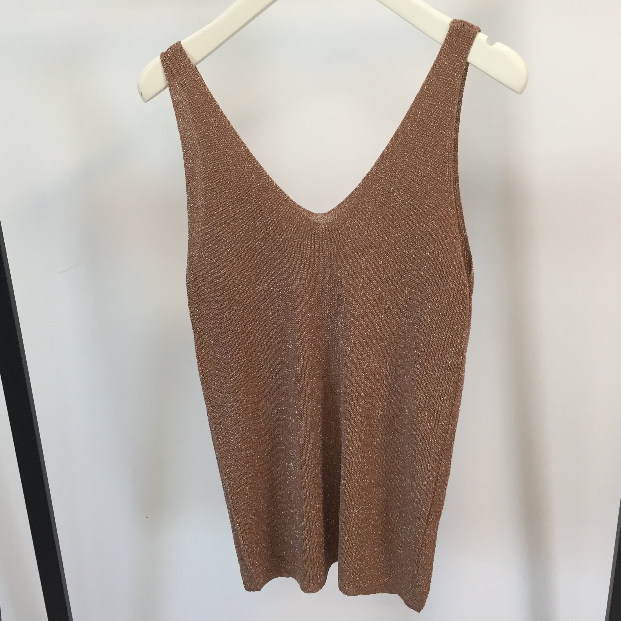 Loose Knit Top Glitter
