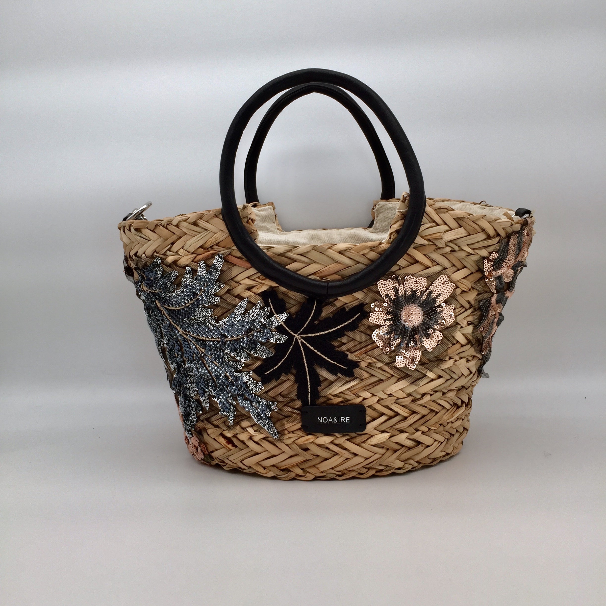 Korb Tasche Pailletten