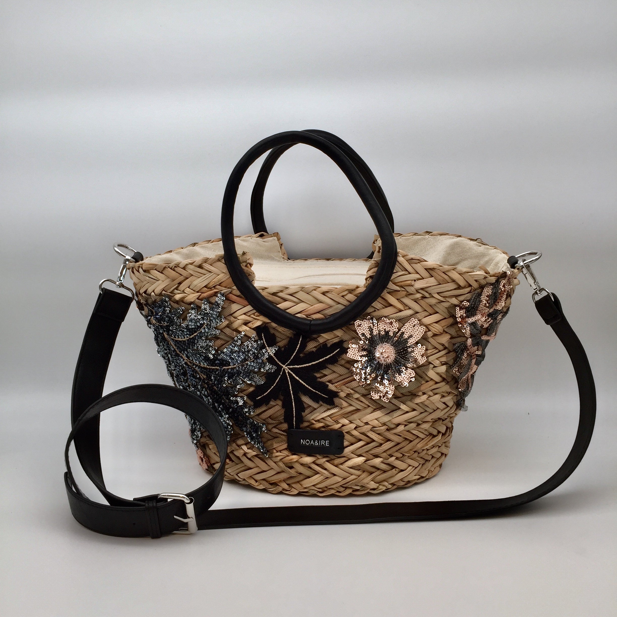 Korb Tasche Pailletten