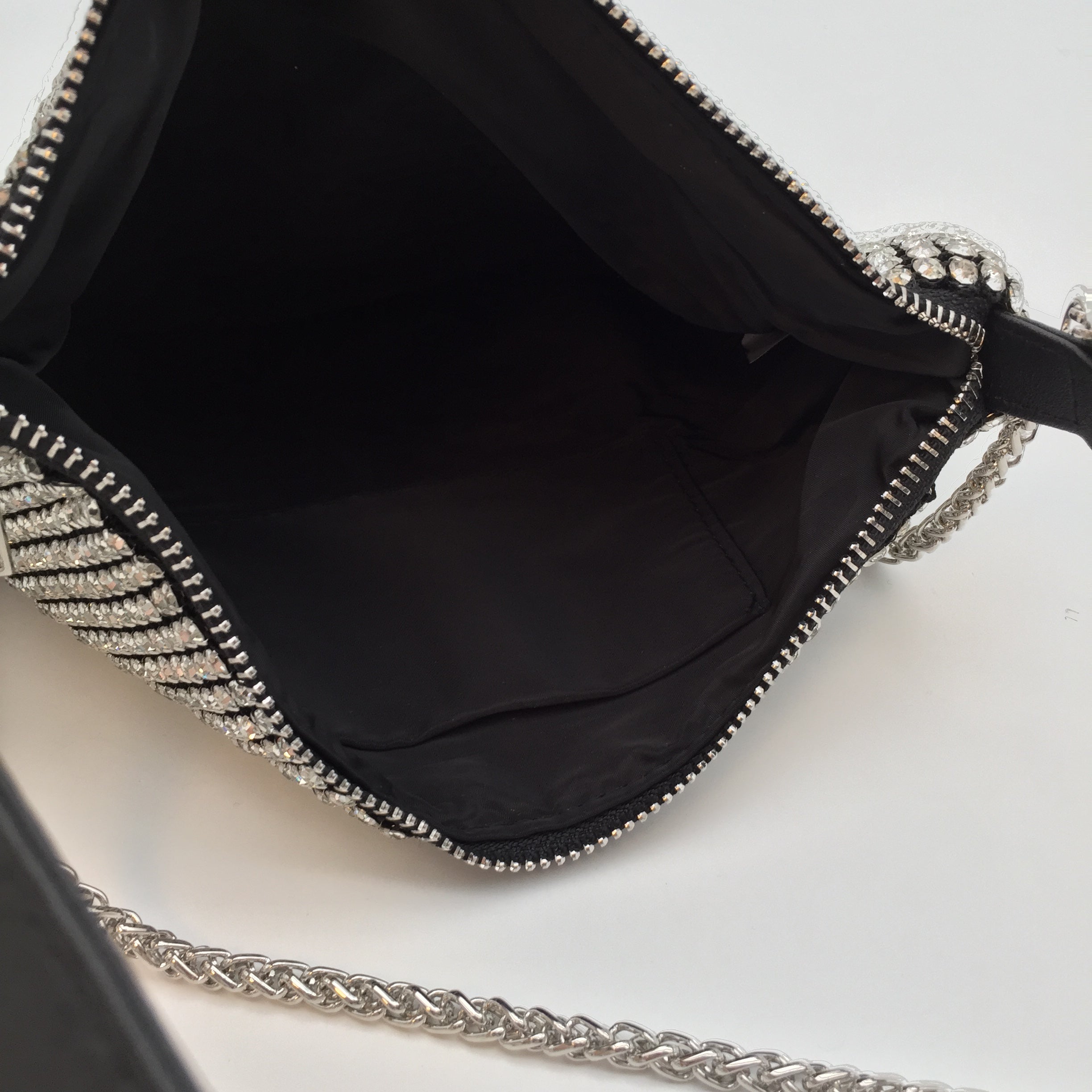 Mini Tasche Silver Sparkle