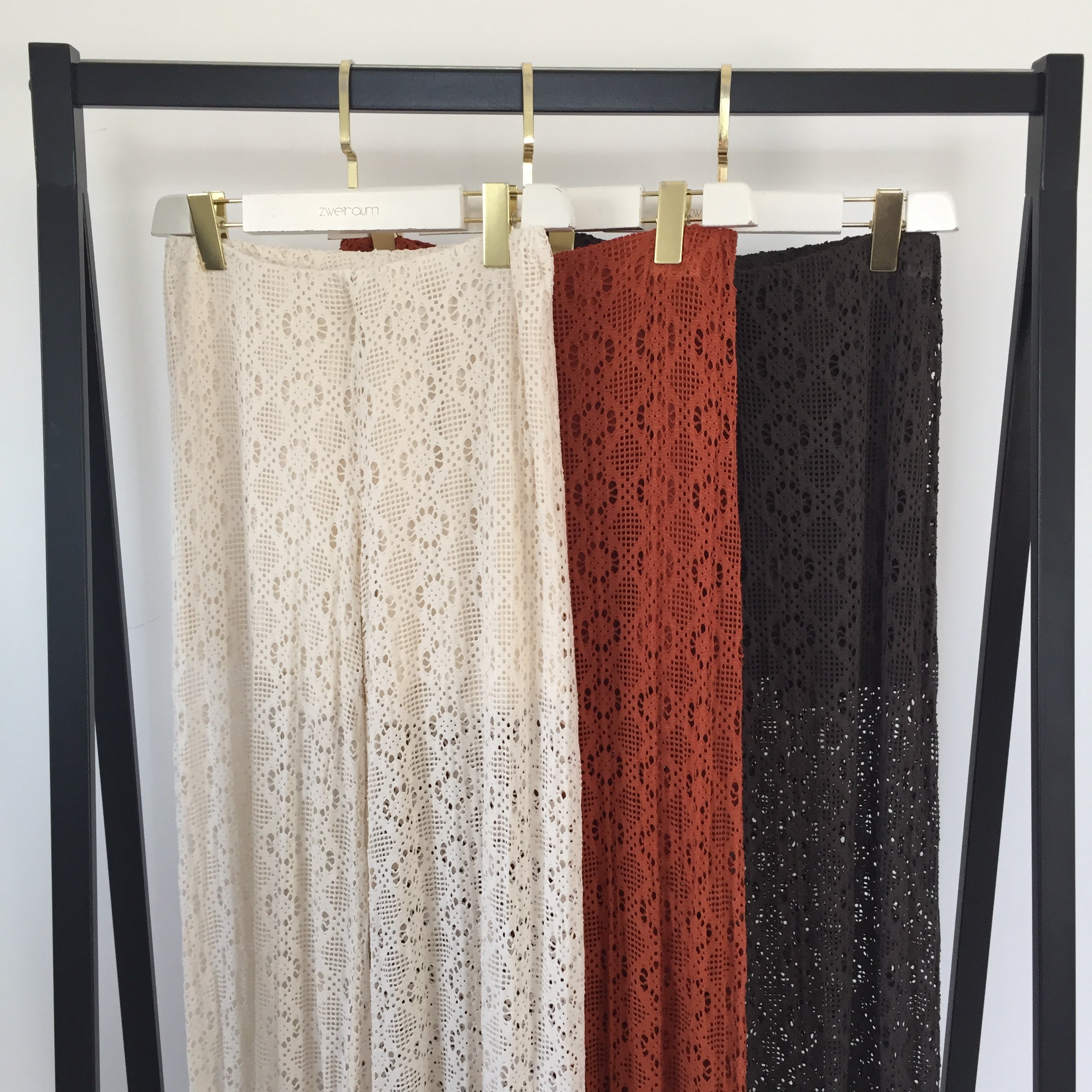 Lace Festival Hose Straight Leg
