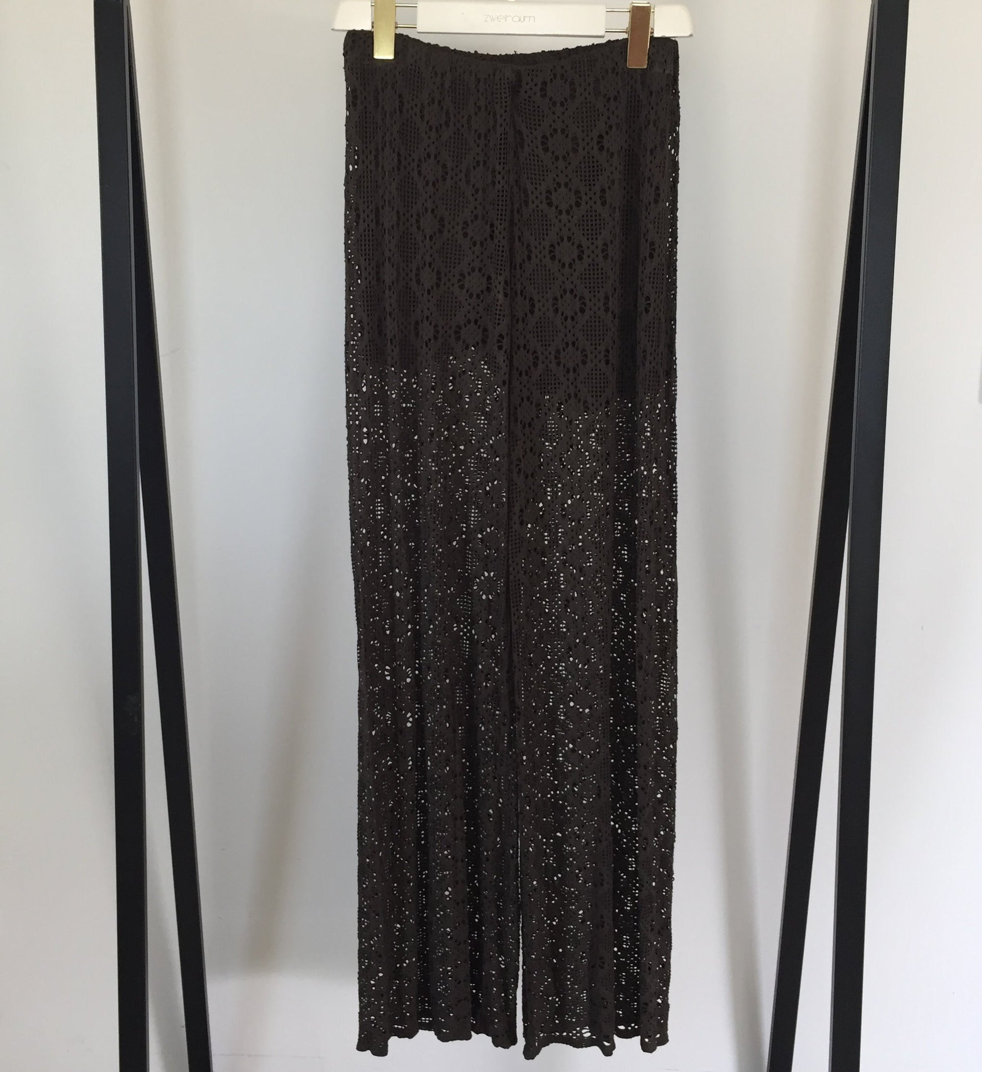 Lace Festival Hose Straight Leg