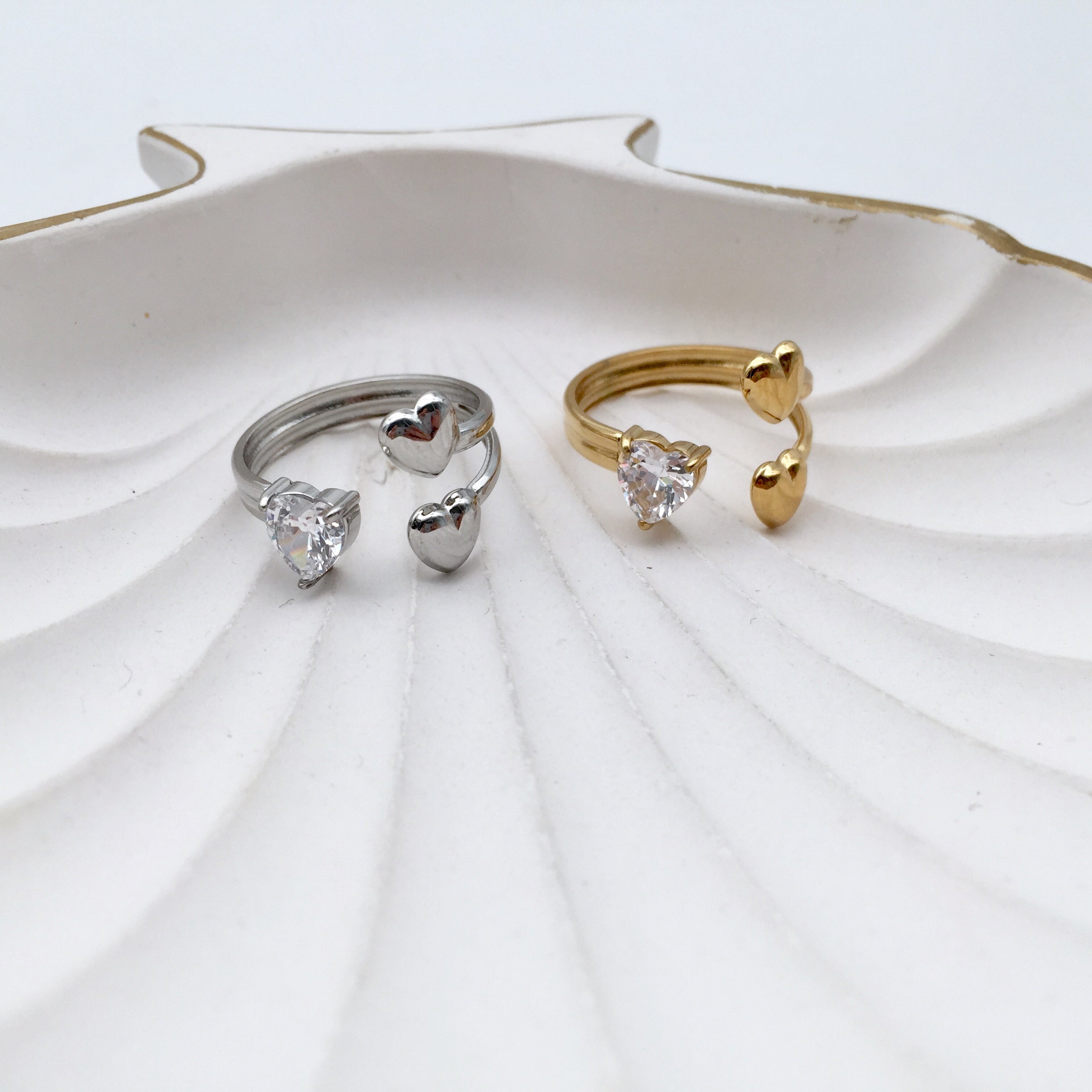Ring Tripple Heart