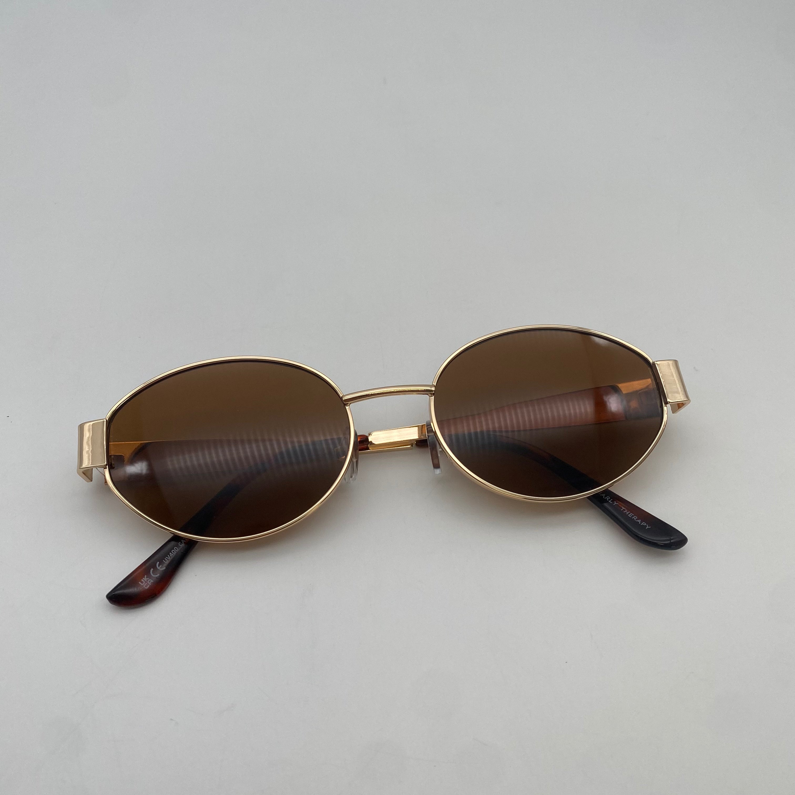 Sonnenbrille Oval Statement