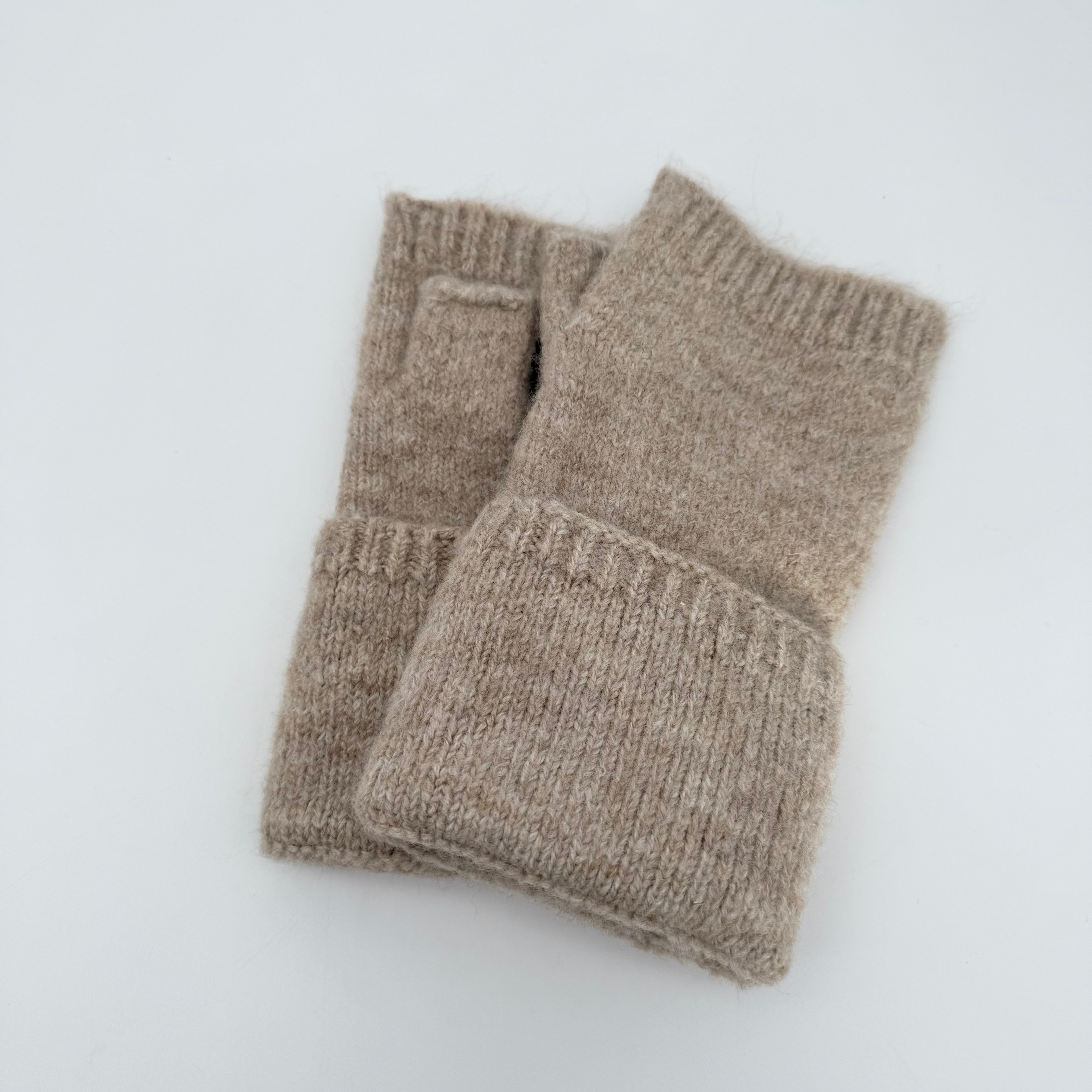 Knit Fingerless Gloves