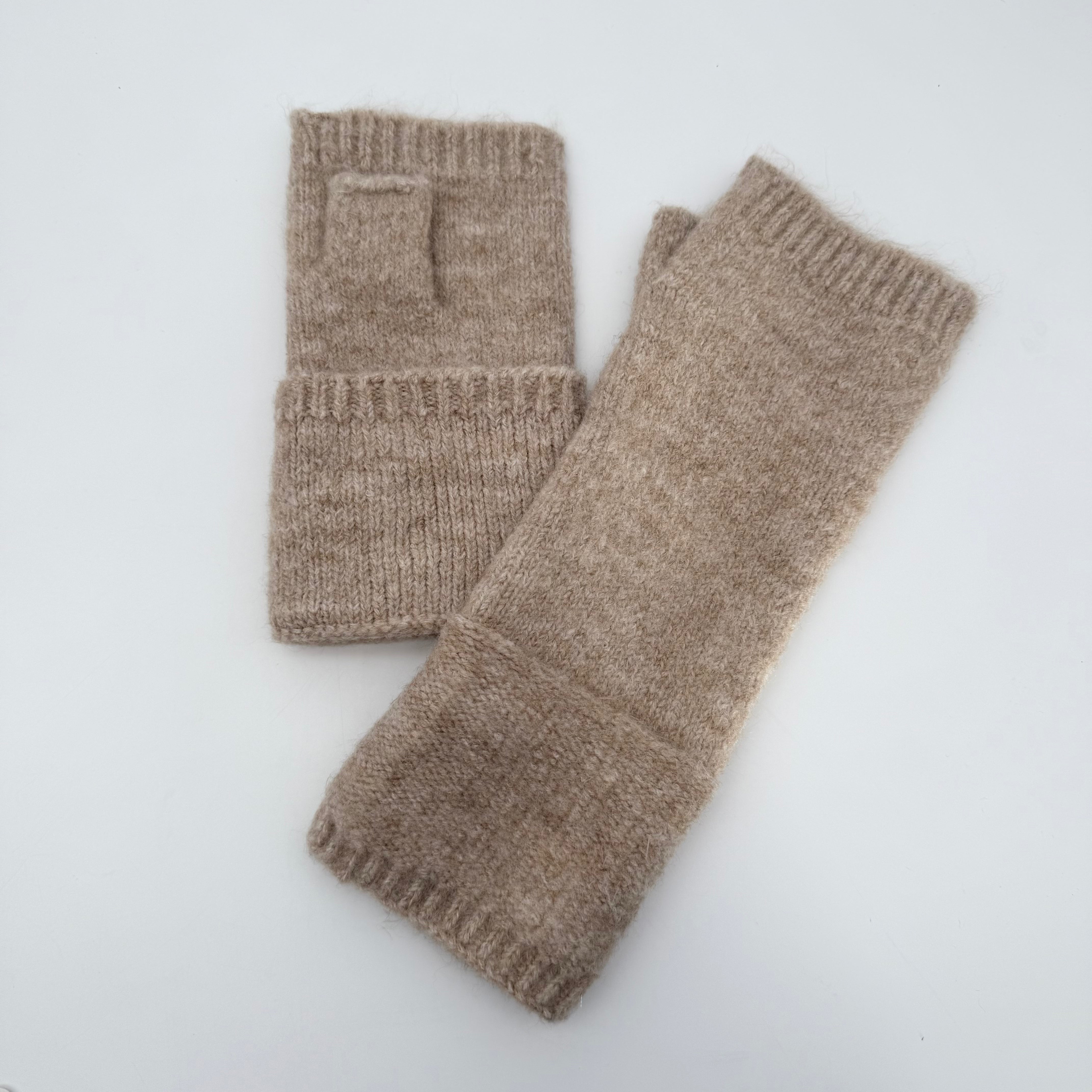 Knit Fingerless Gloves