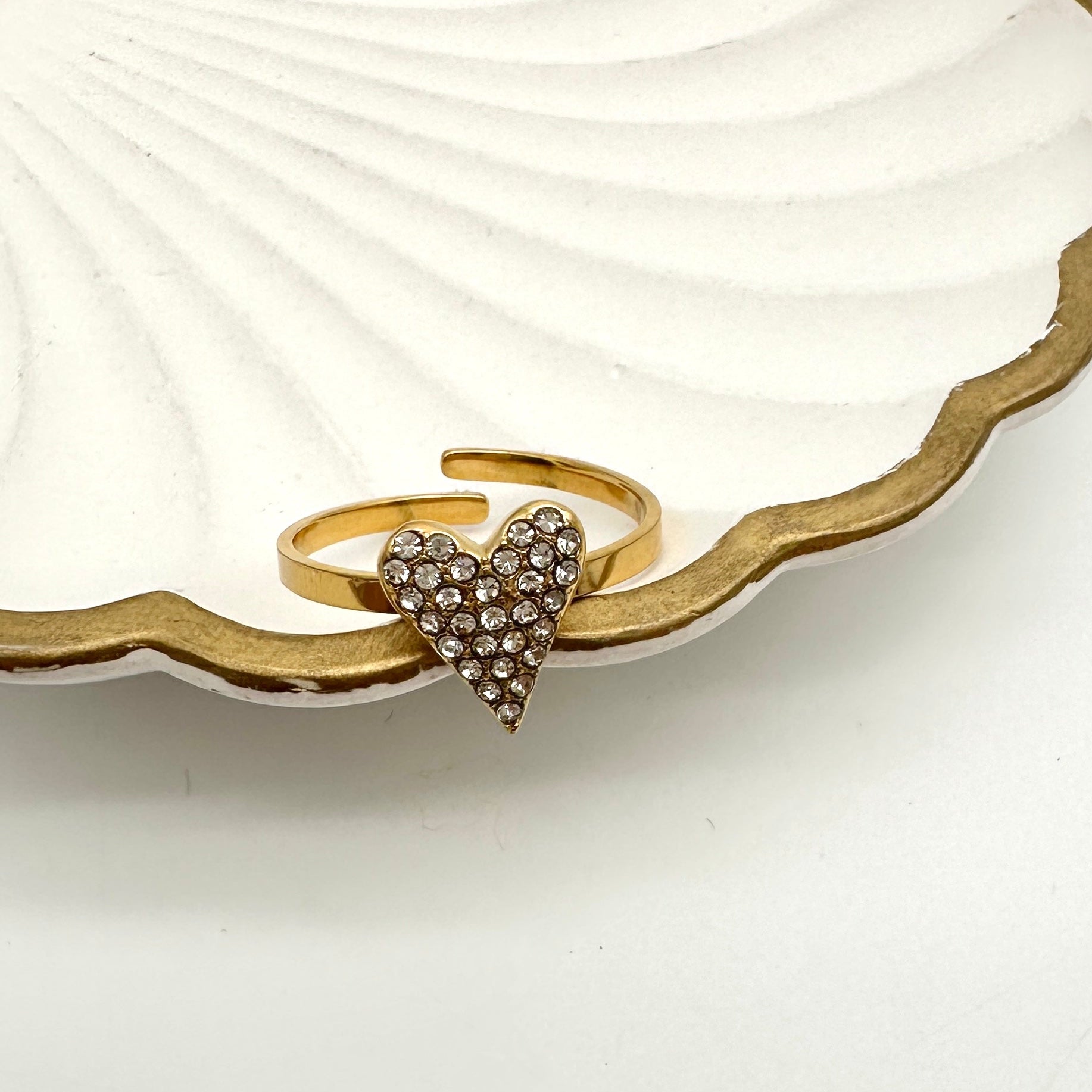 Ring Sparkling Heart