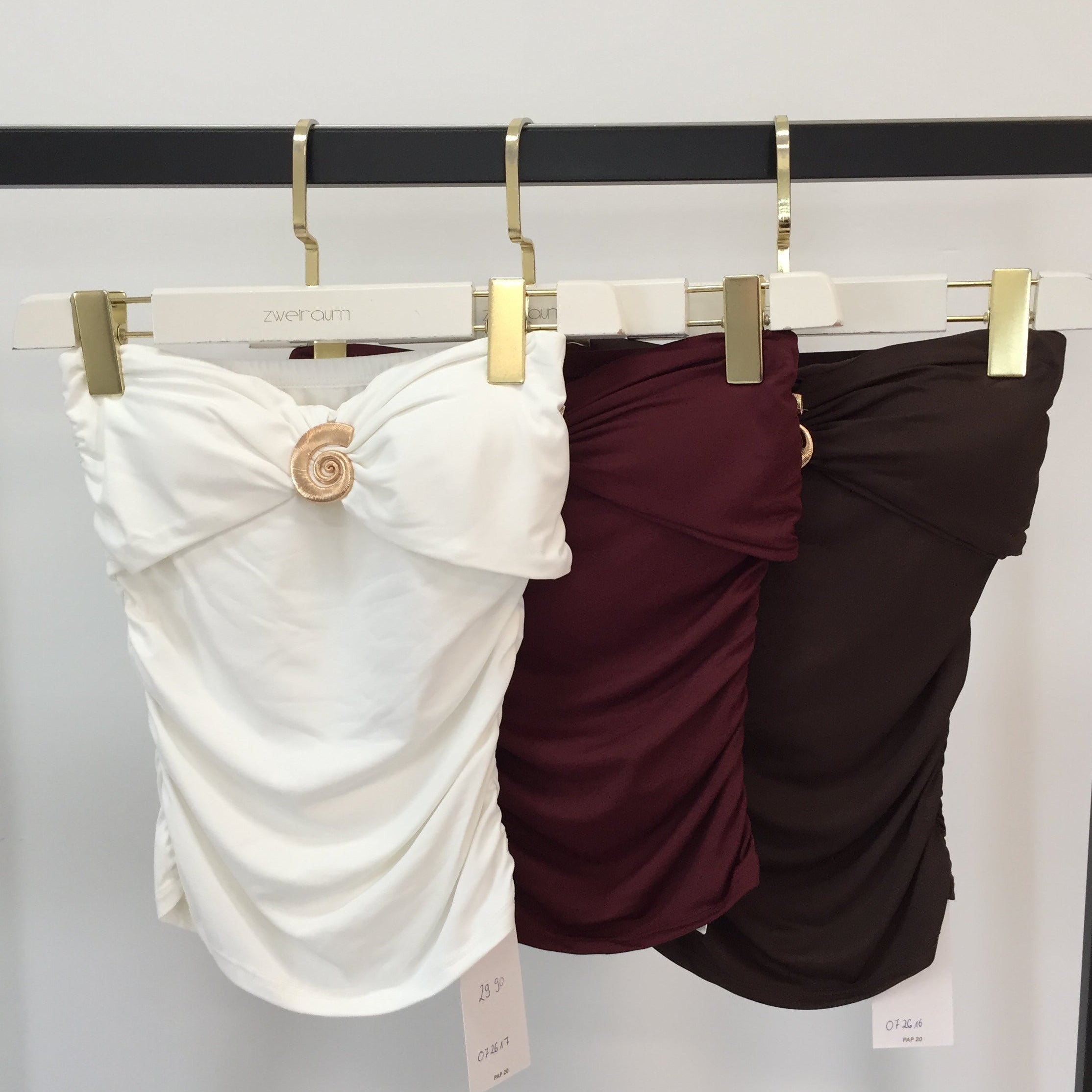 Tube Top Muschel Detail