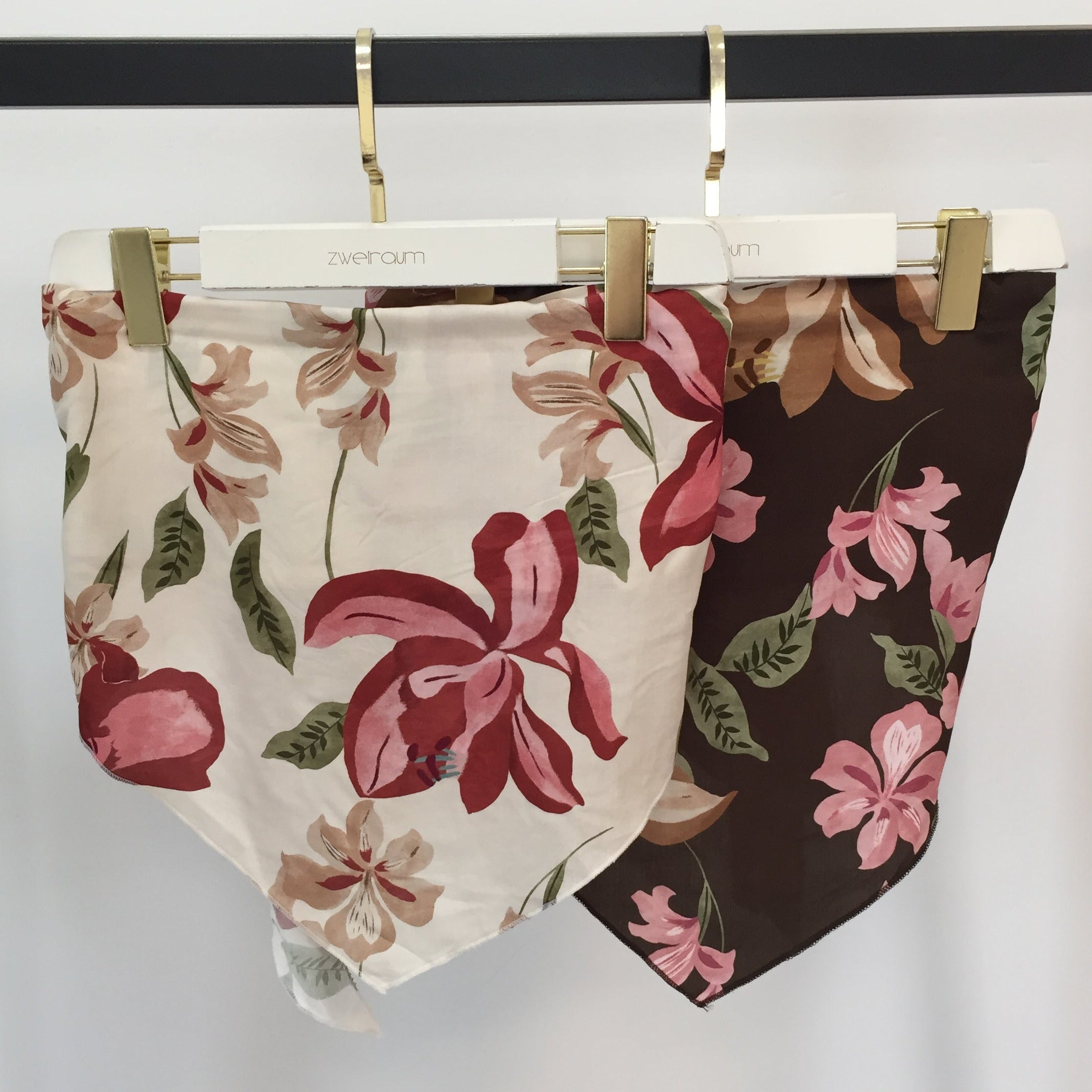 Bandeau Oberteil Hibiskus