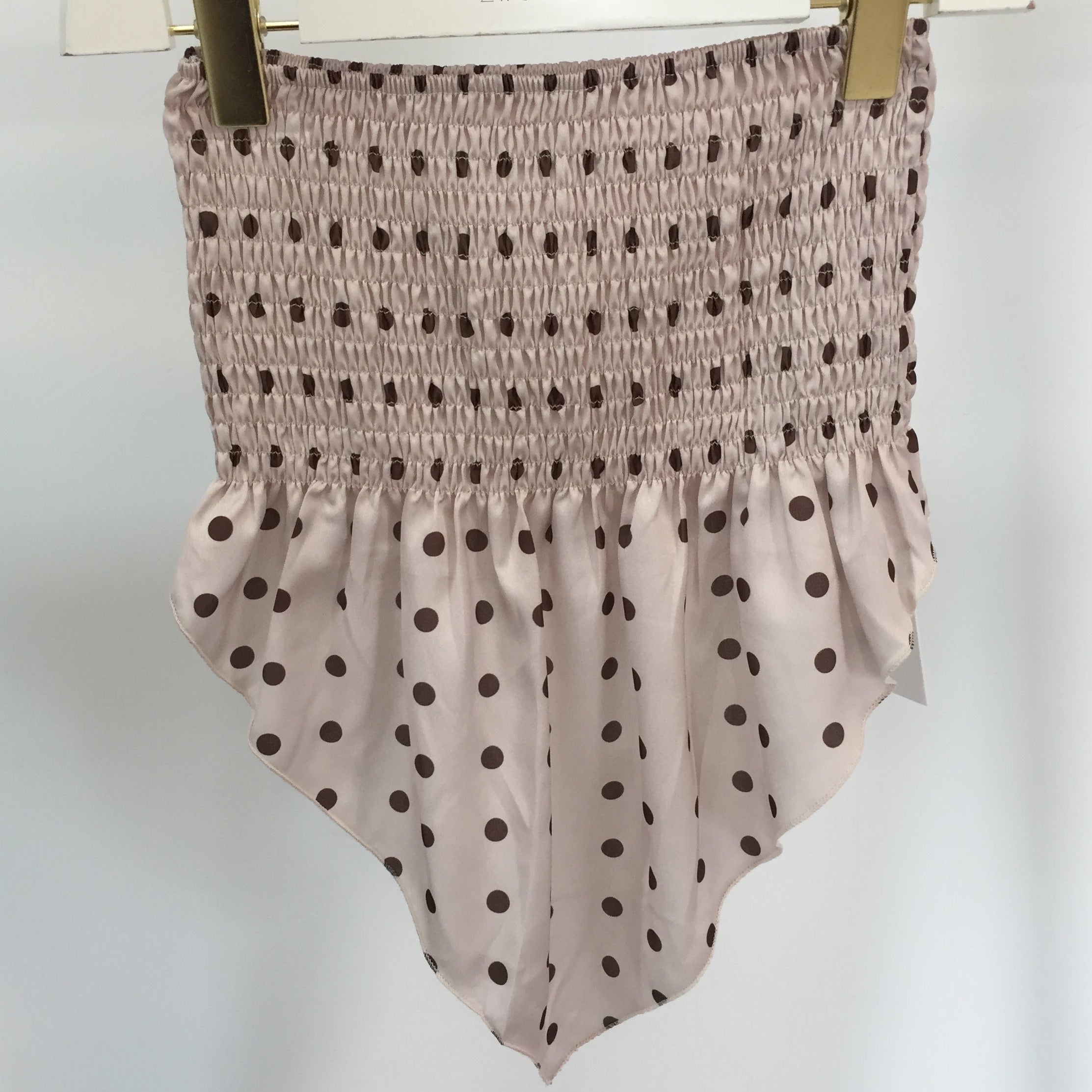 Bandeau Top Seidenoptik