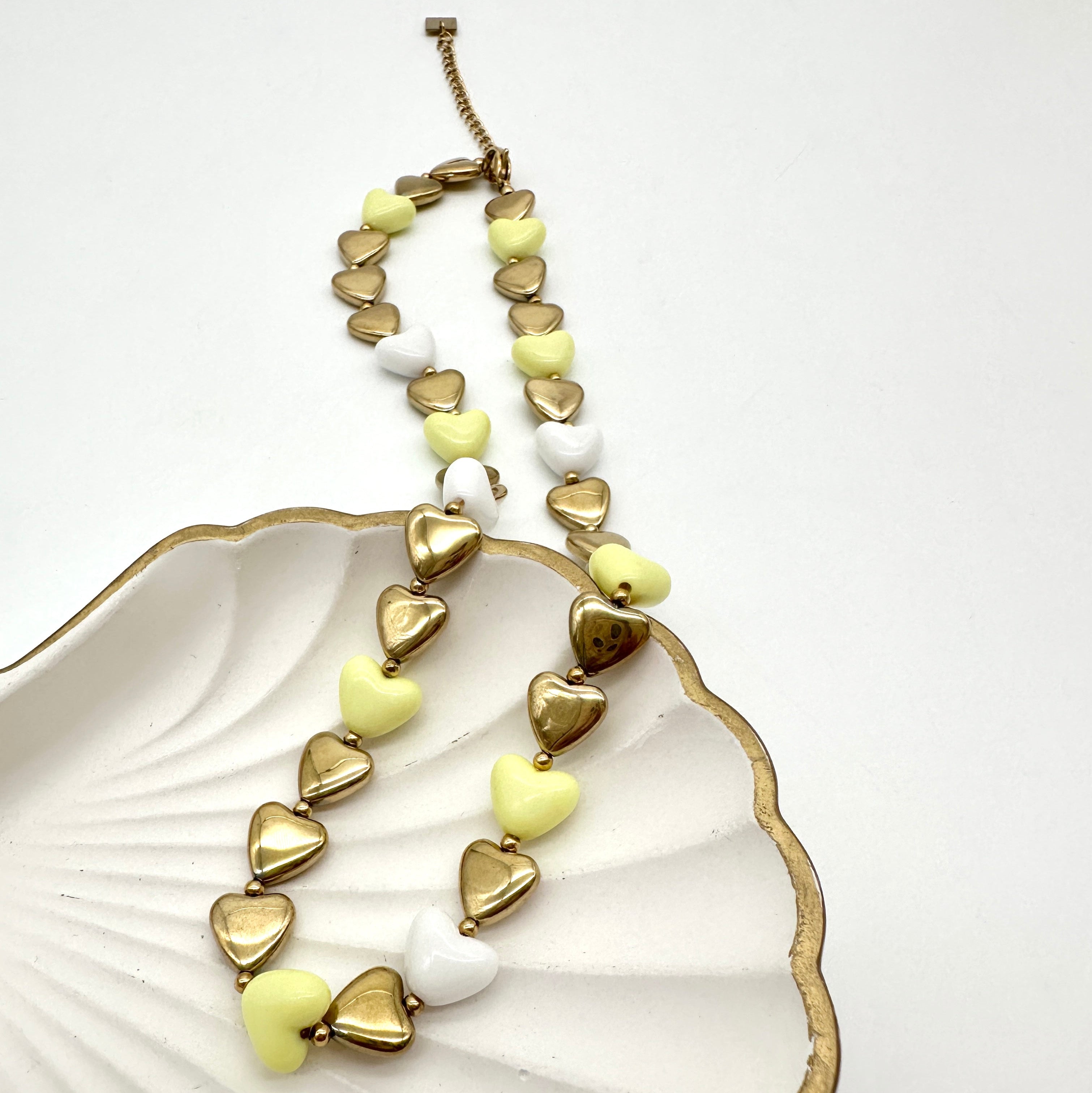 Kette Multi Hearts