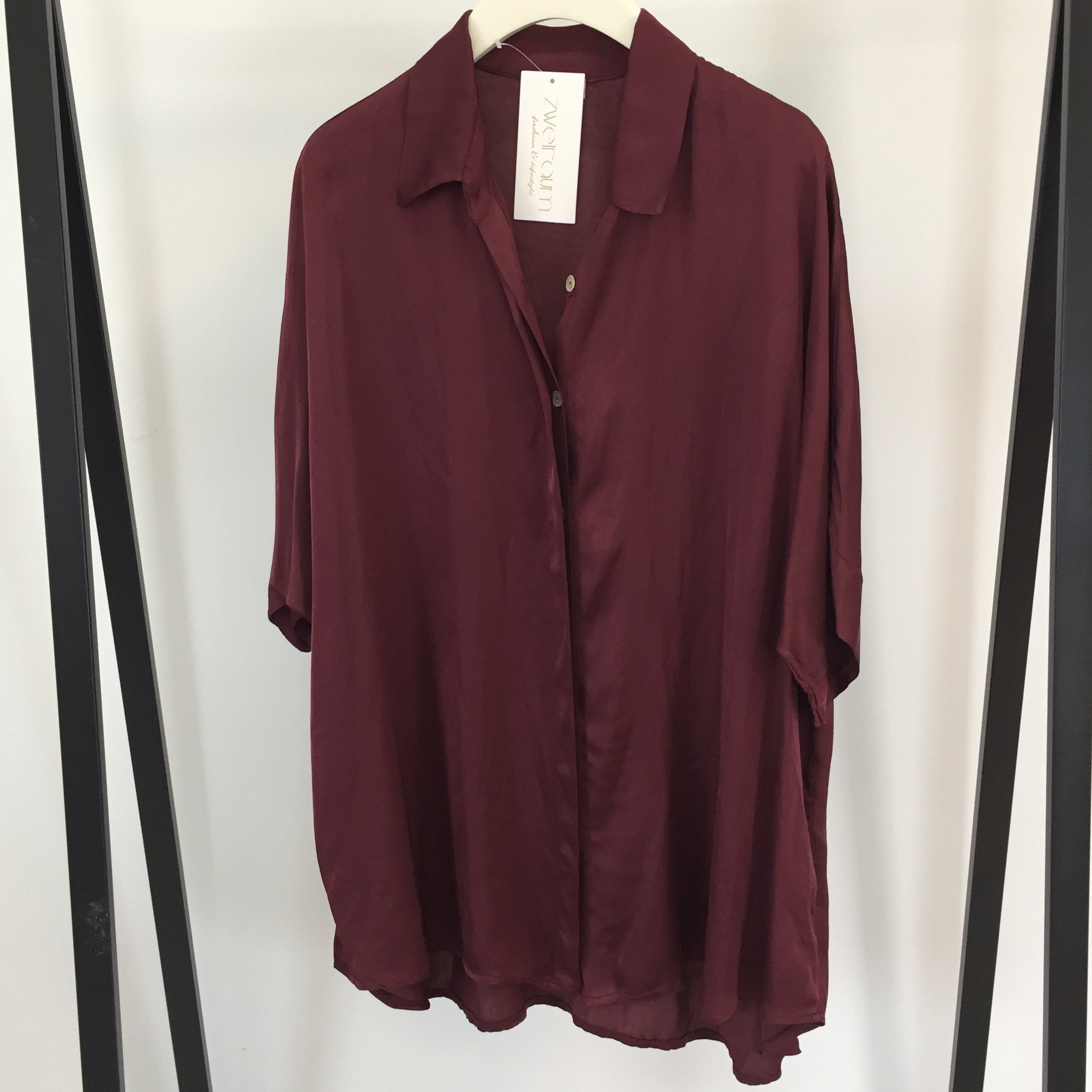 Oversize Bluse Silky