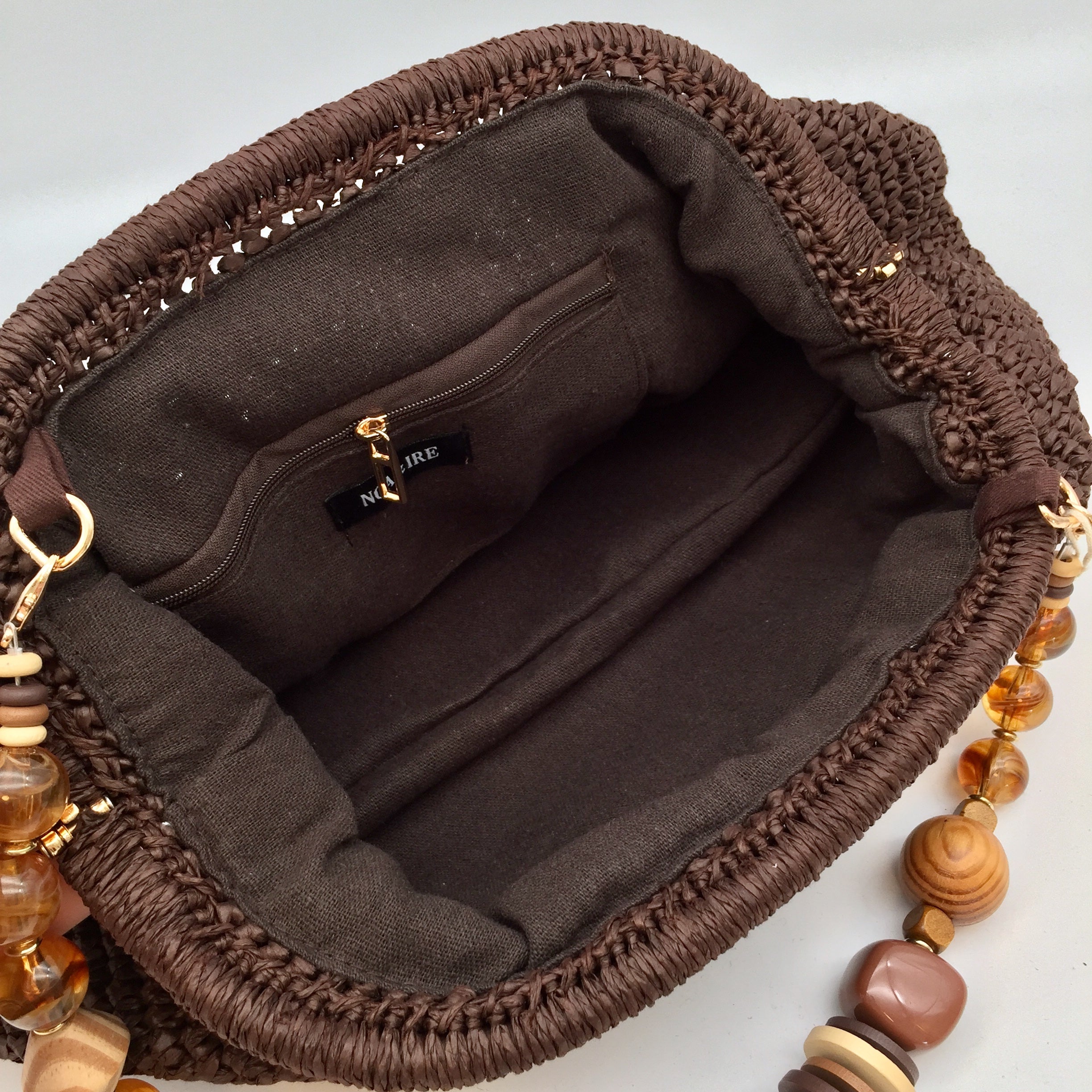 Bast Clutch Pearl Chain