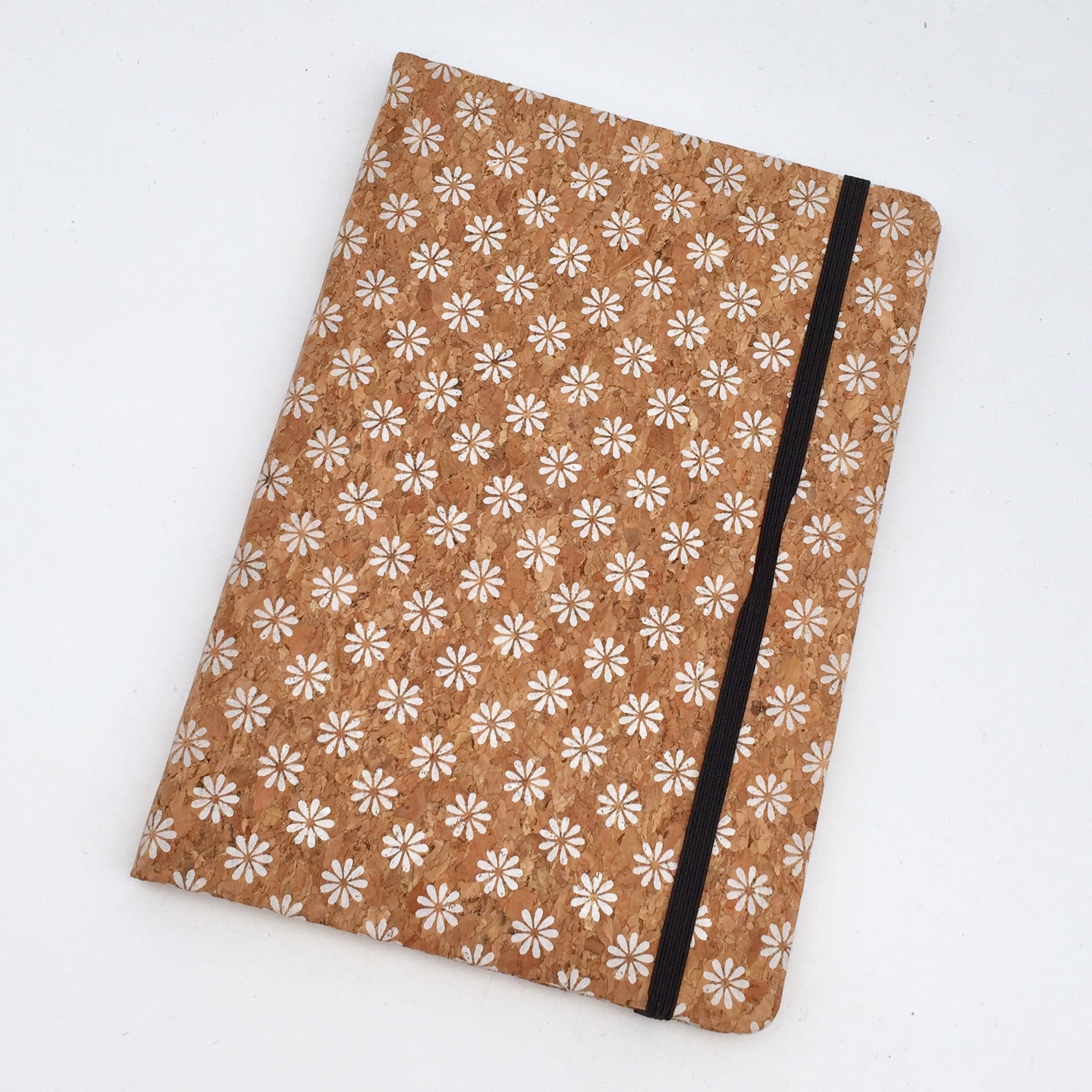 Notizbuch Korken Blümchen