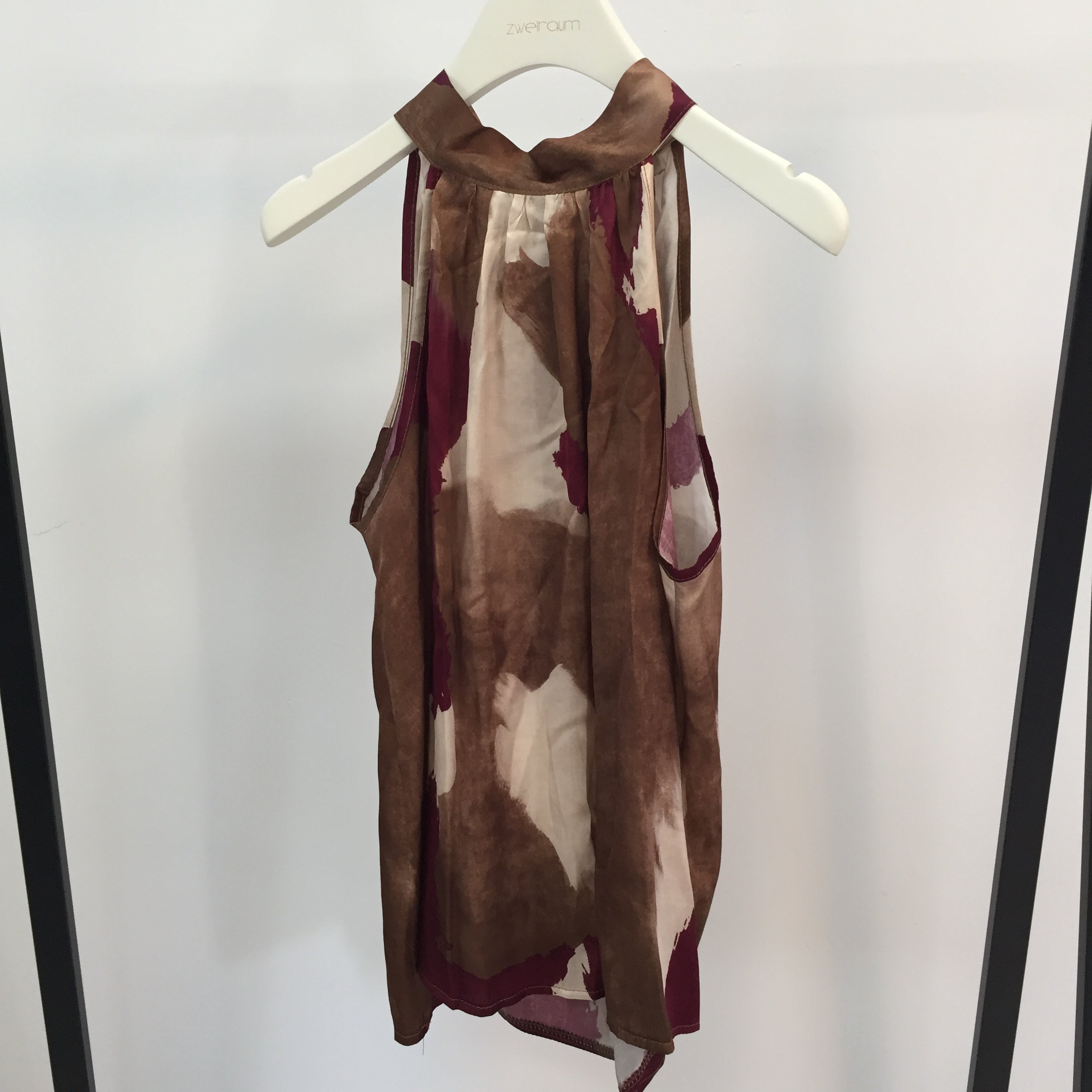 Flowy Neckholder Top Waterdots