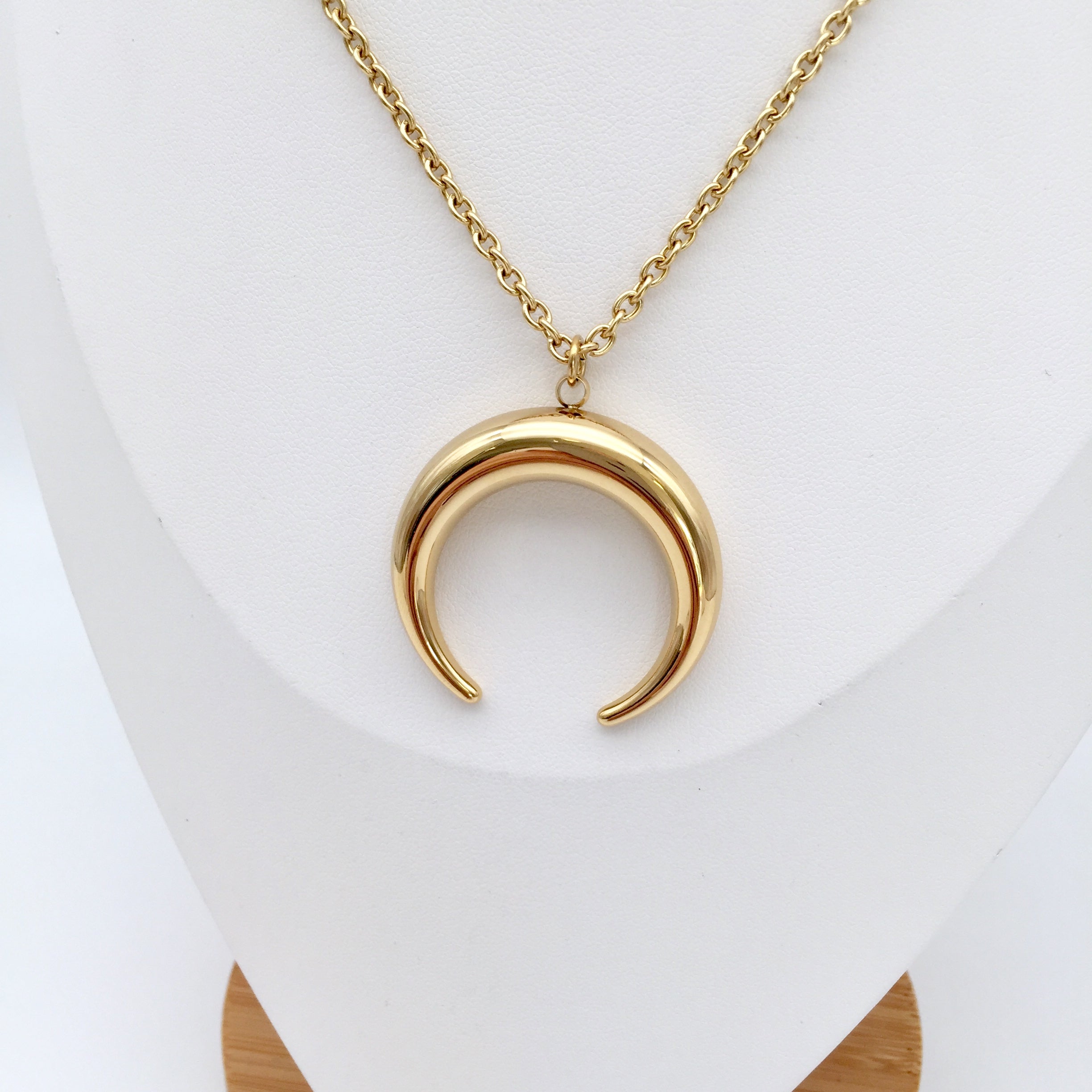 Long Kette Mondsichel
