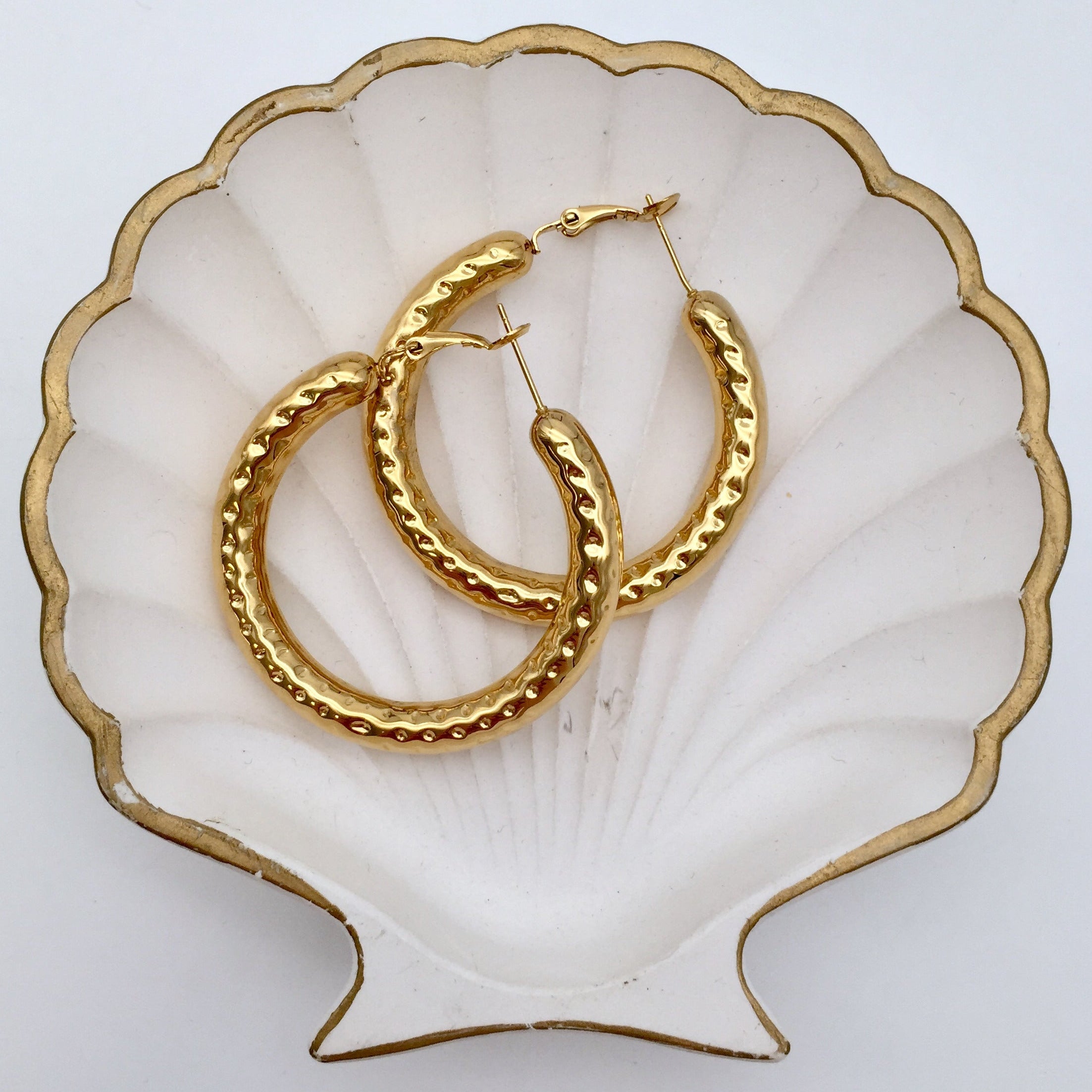 Ohrringe Hoops Structured