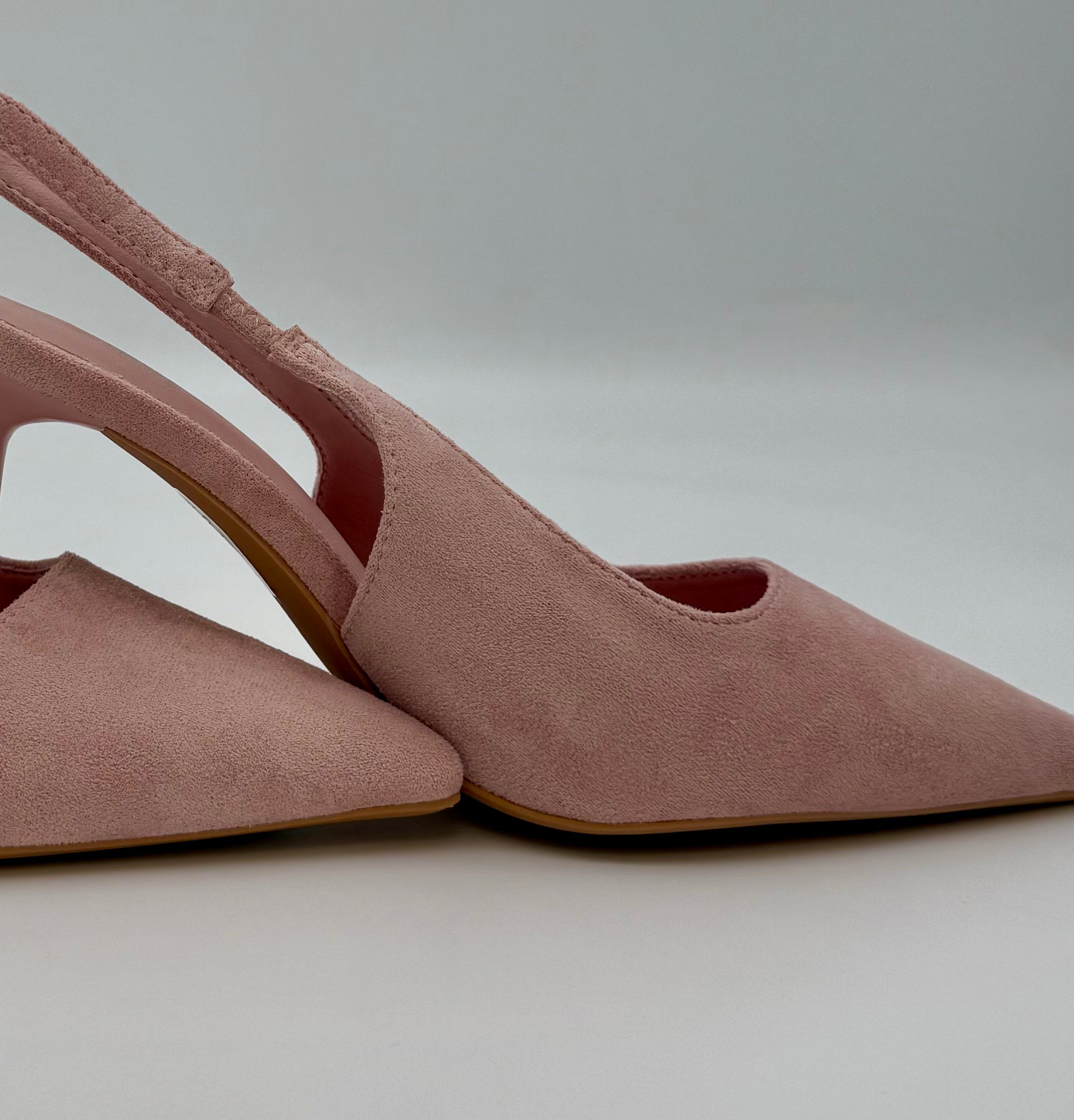 Sling Pumps Suede