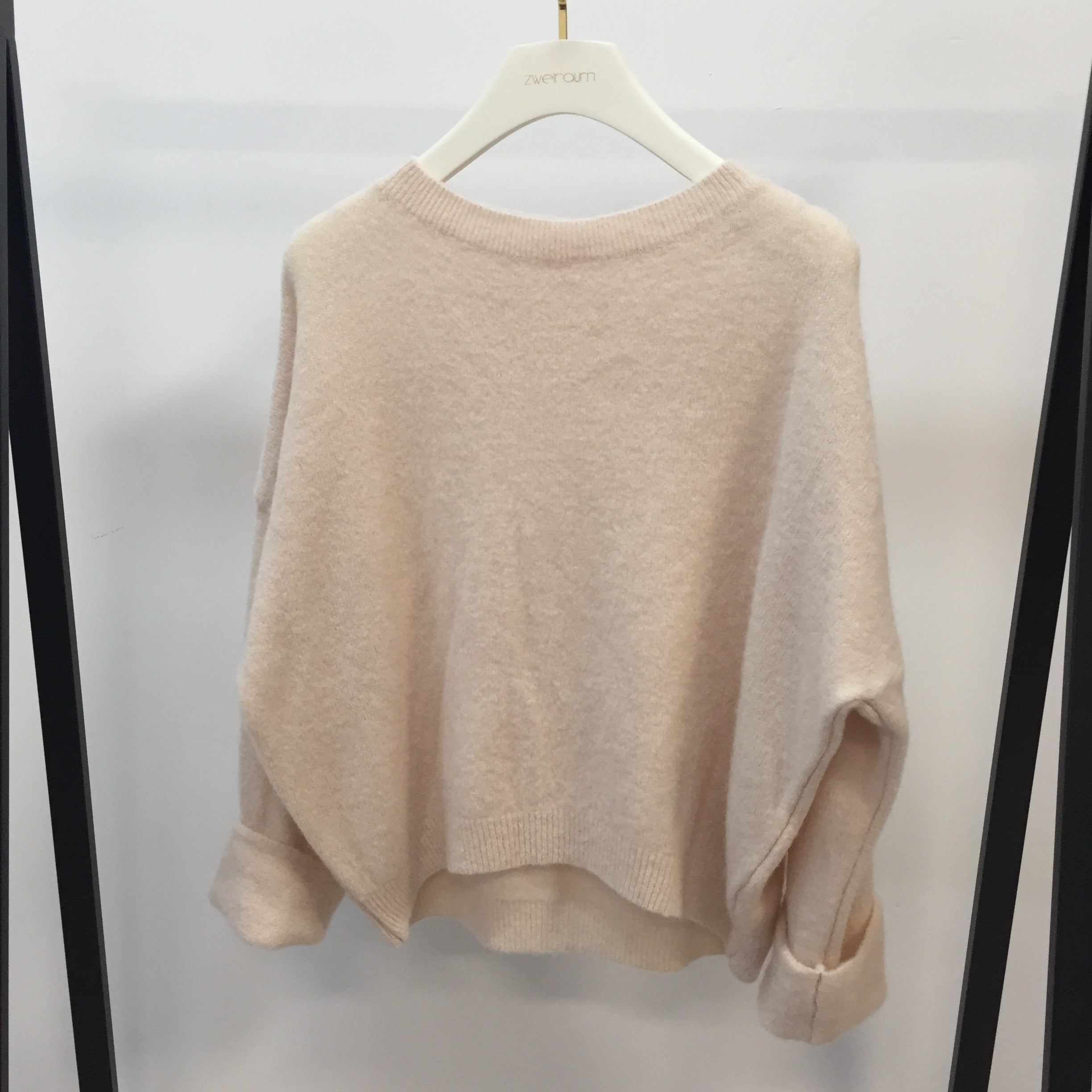 Midi Pulli Soft mit Umschlagarm