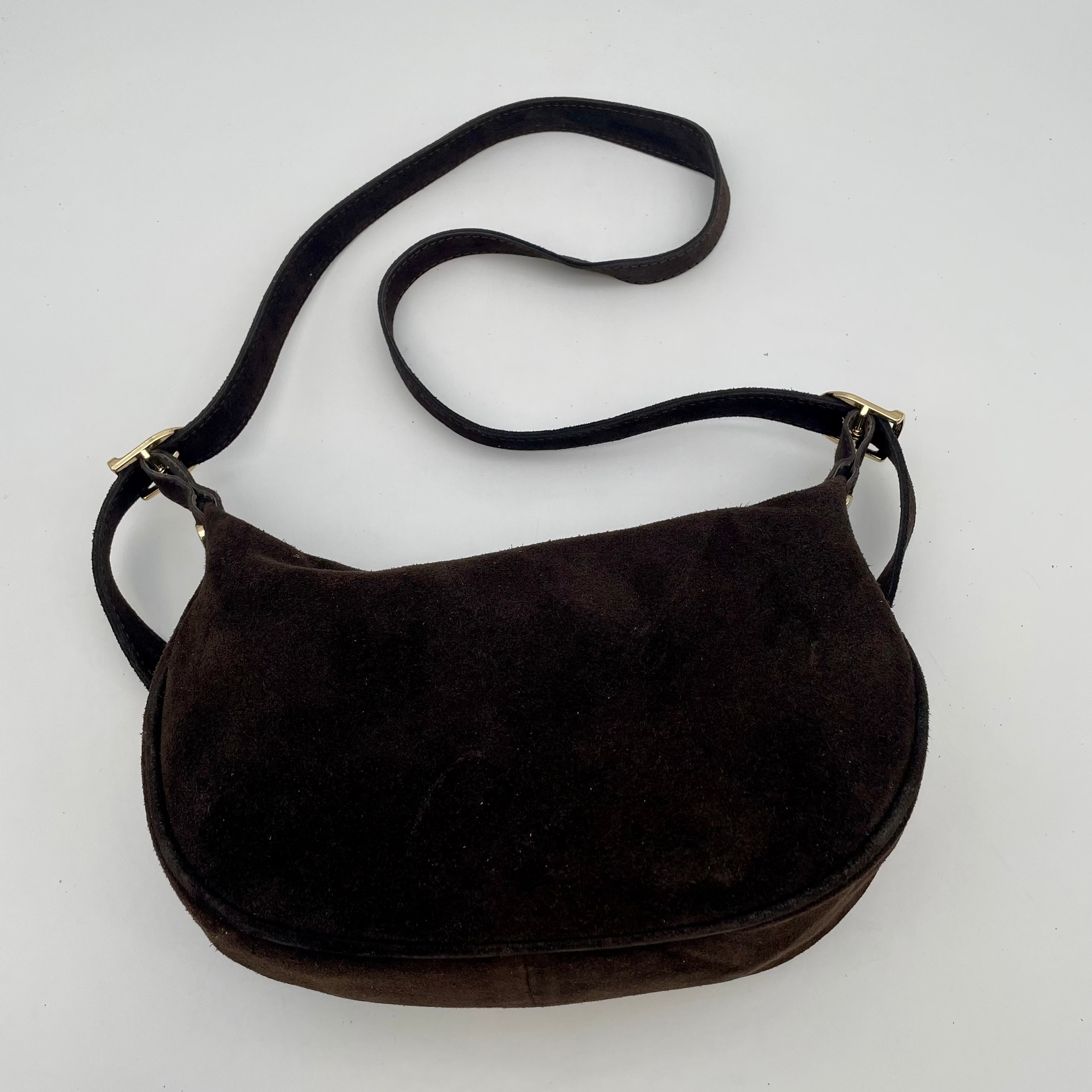 Saddle Bag Sued Look