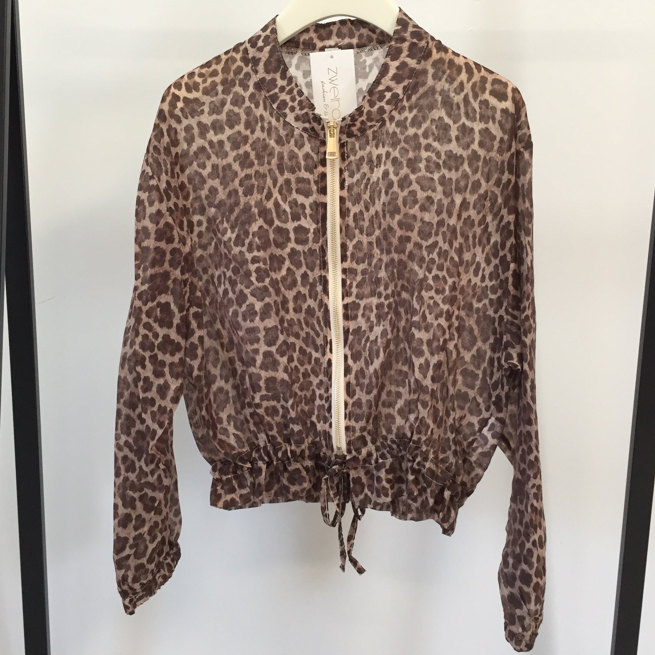 Sheer Jacke Leo Vibes